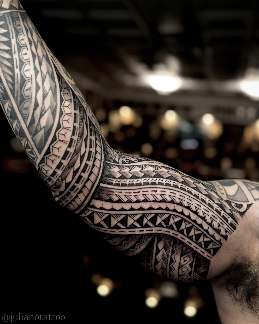 Tattoo by @julianotattoo — tribal