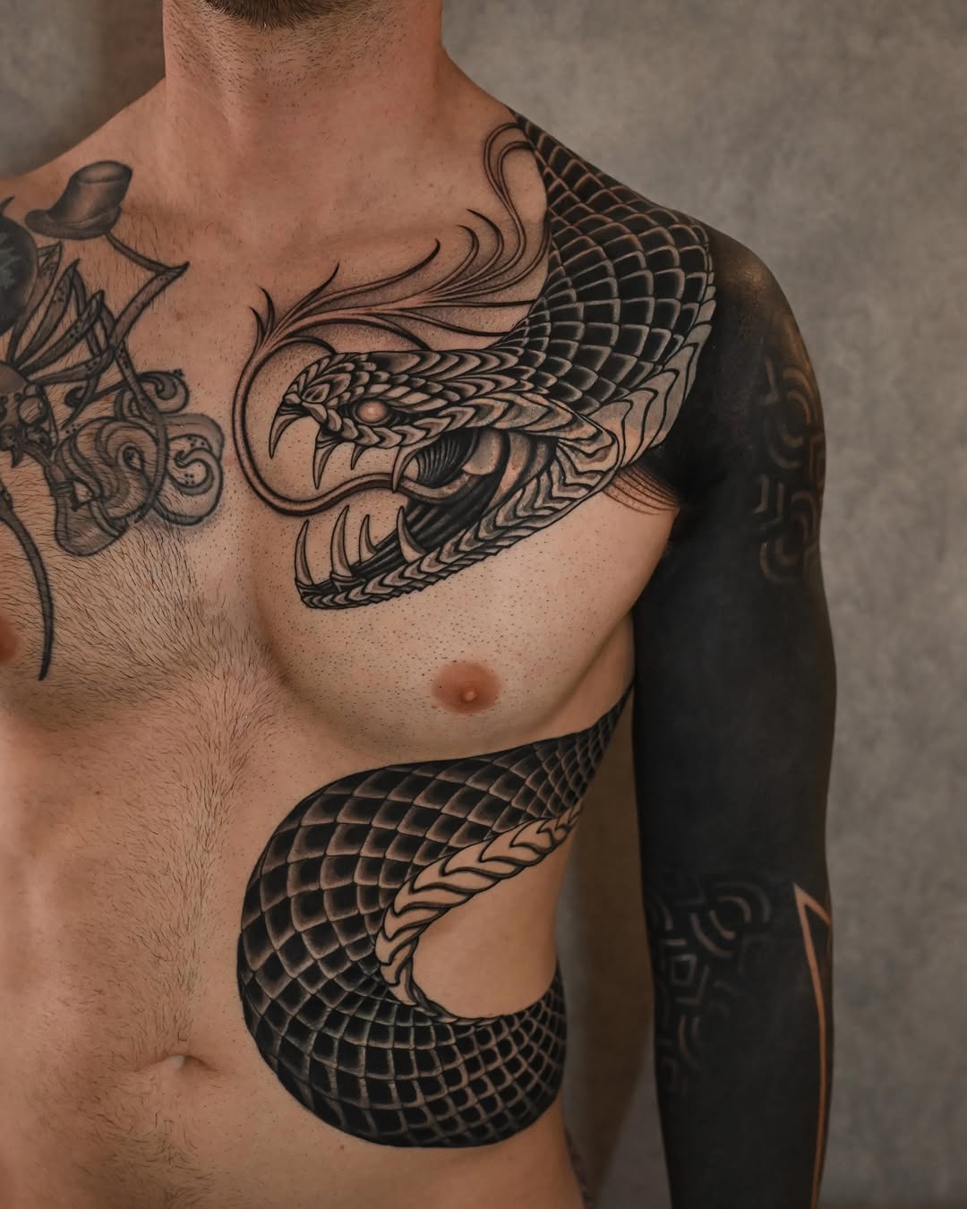 Tattoo by @monkeybob_ttt — japanese_irezumi, blackwork