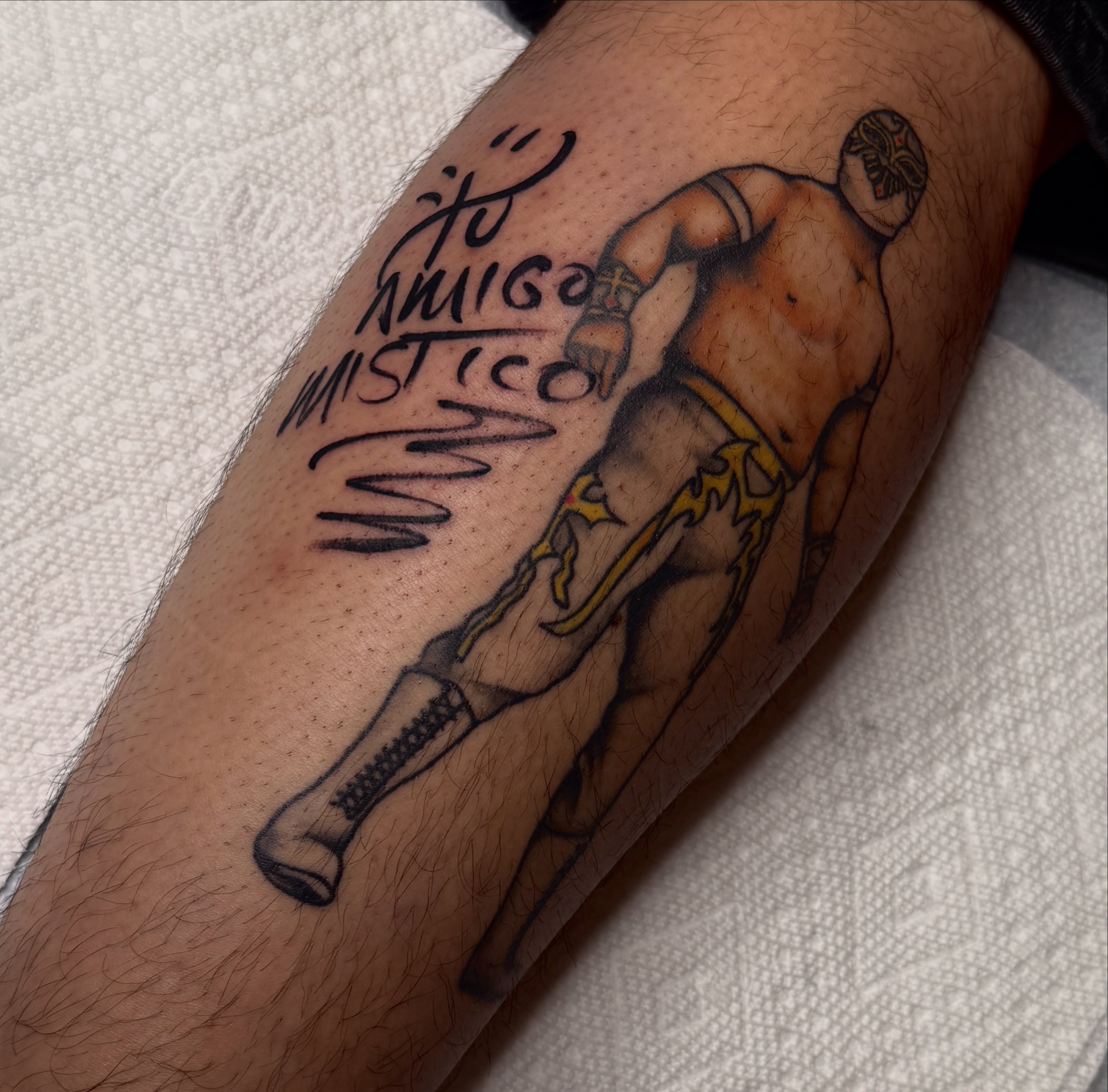 Tattoo by @wolfhazel β black_and_grey