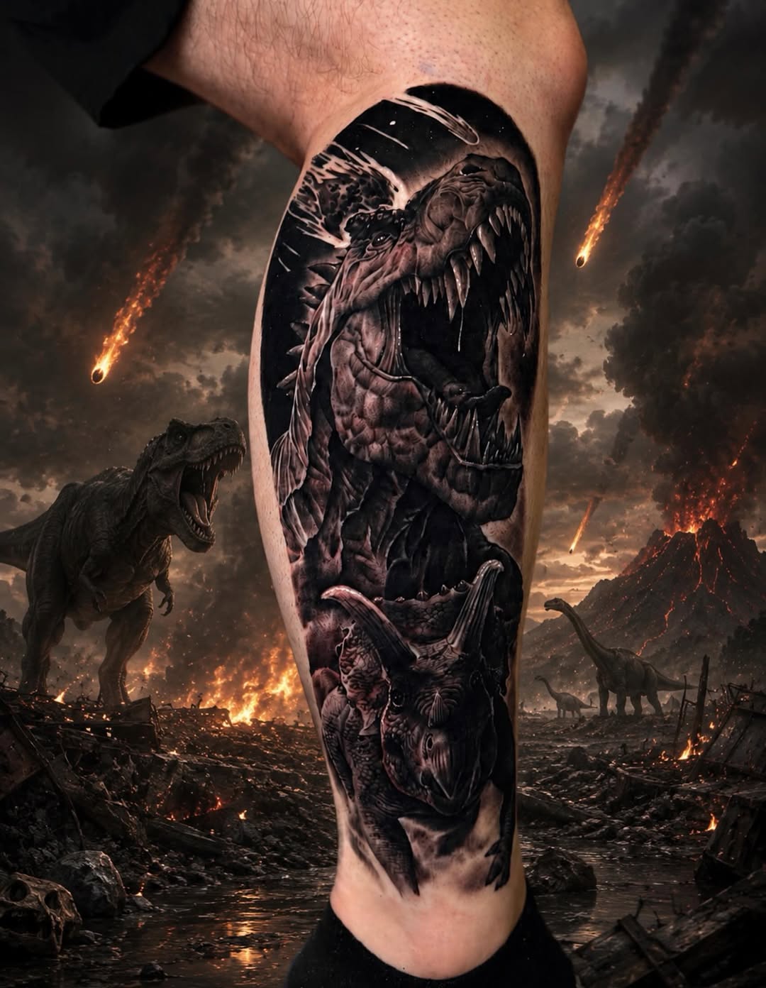 Tattoo by @chanler_tattoos — realism, dark_realism