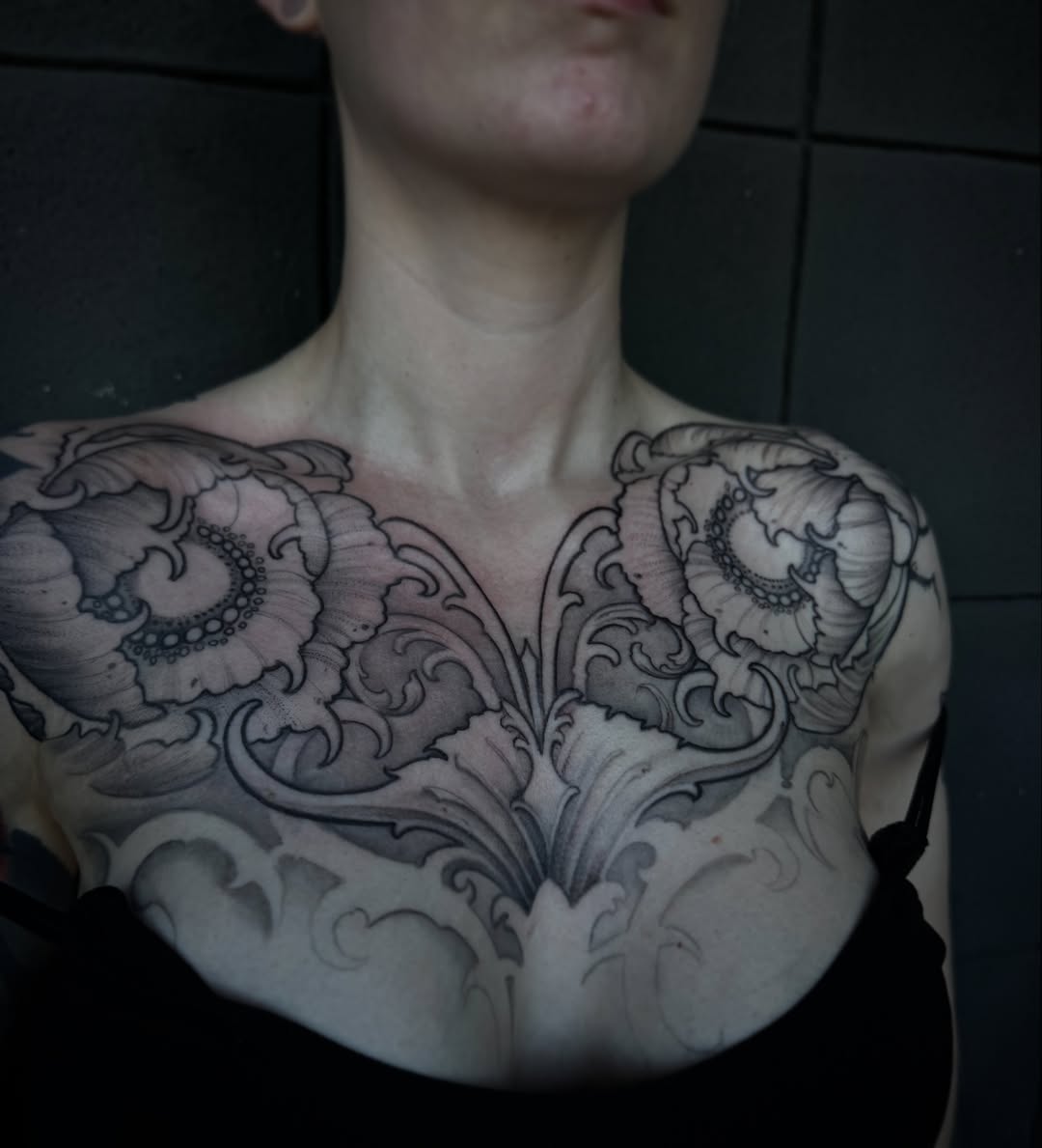 Tattoo by @jsintaylor — japanese_irezumi, black_and_grey