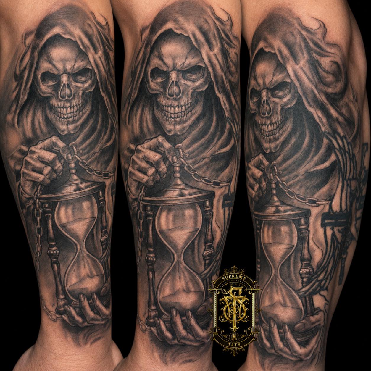 Tattoo by @csupremebluemagic — realism, black_and_grey