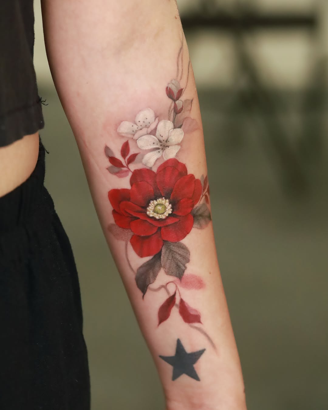 Tattoo by @tattooist_silo — realism, watercolor