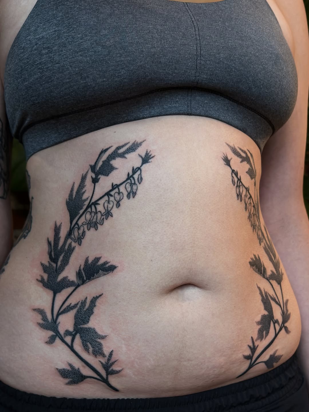 Tattoo by @ratqueenink — dotwork, black_and_grey