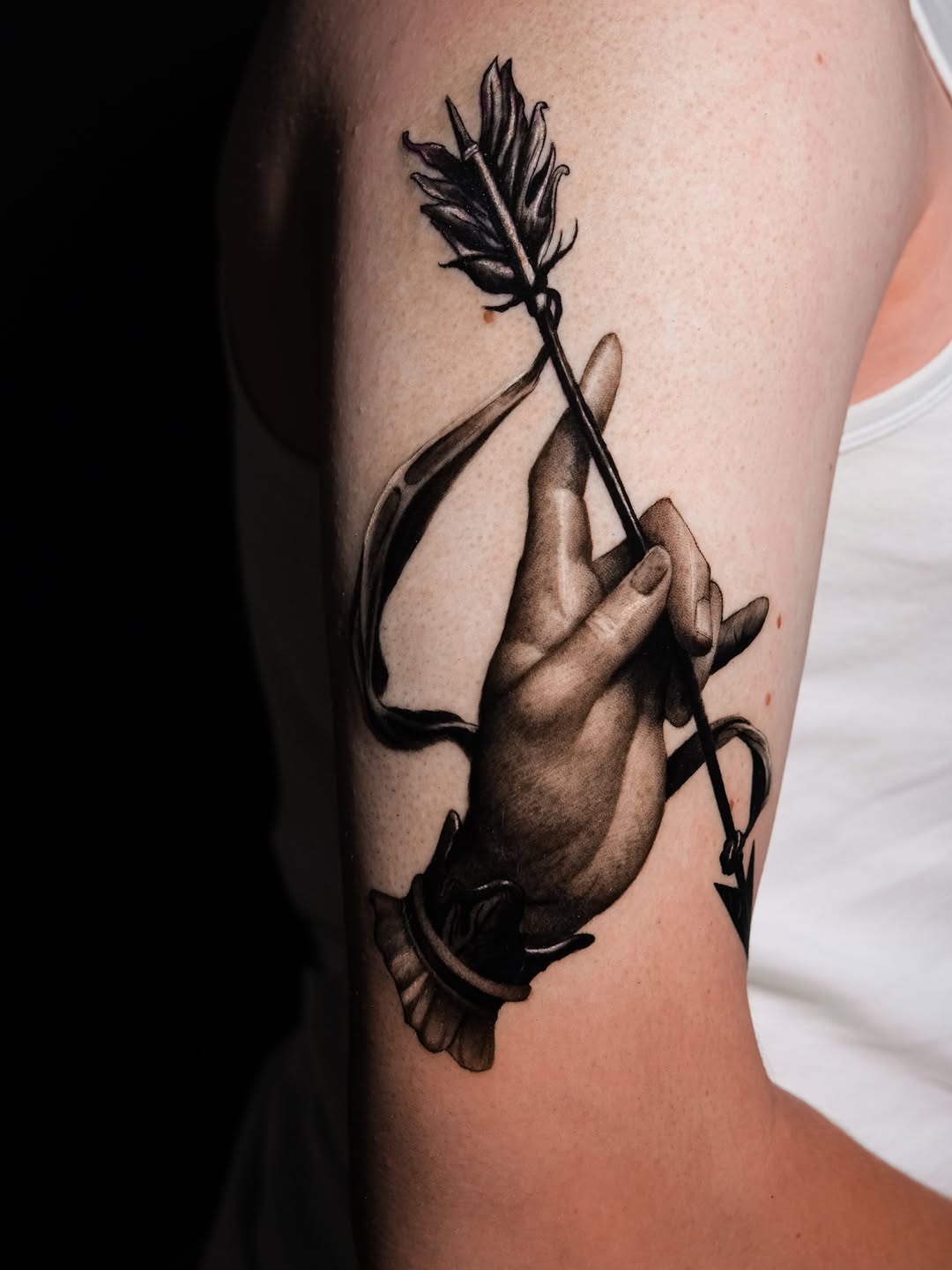Tattoo by @stadnyque — realism, black_and_grey