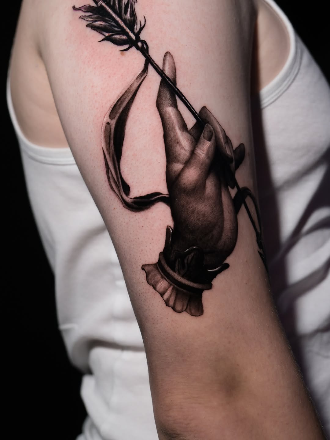 Tattoo by @stadnyque — realism, black_and_grey