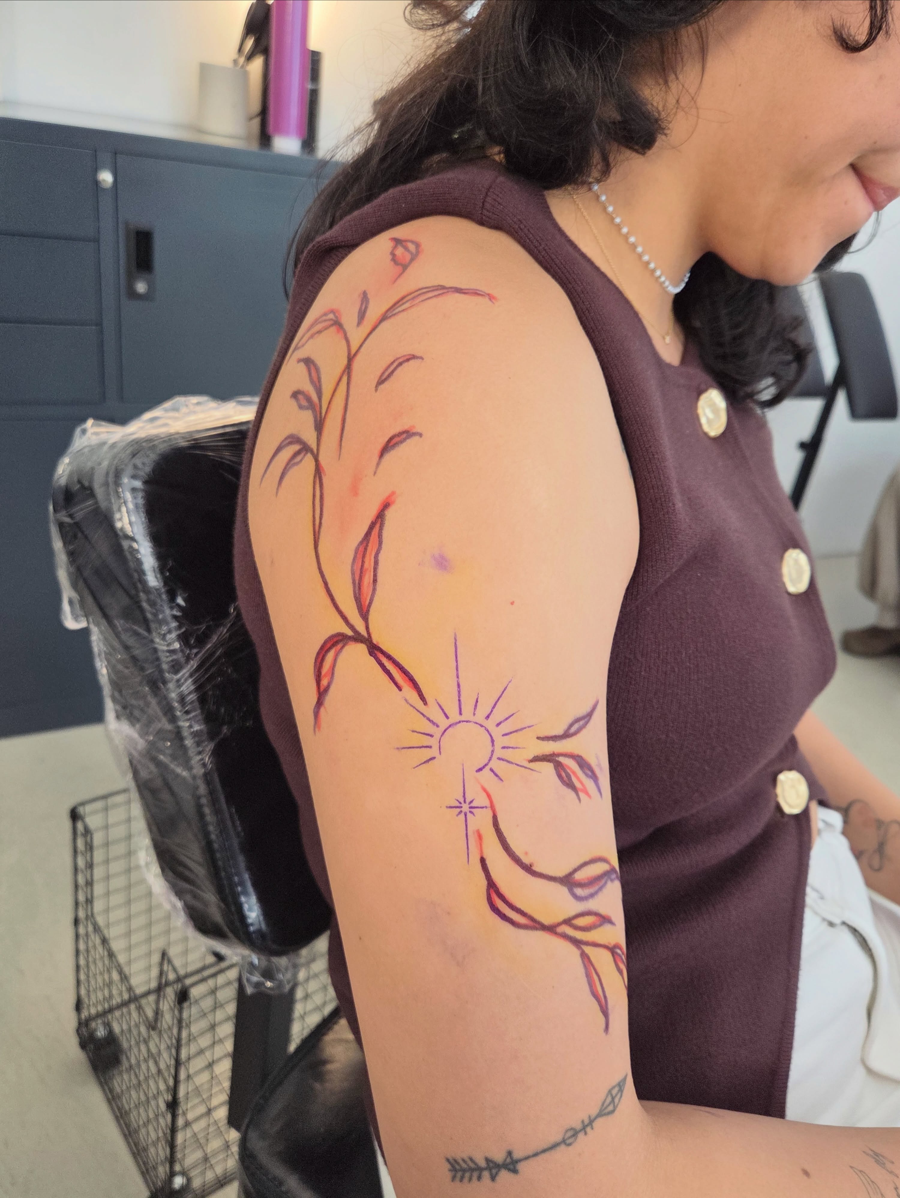 Tattoo by @heoyeon__tattoo — watercolor