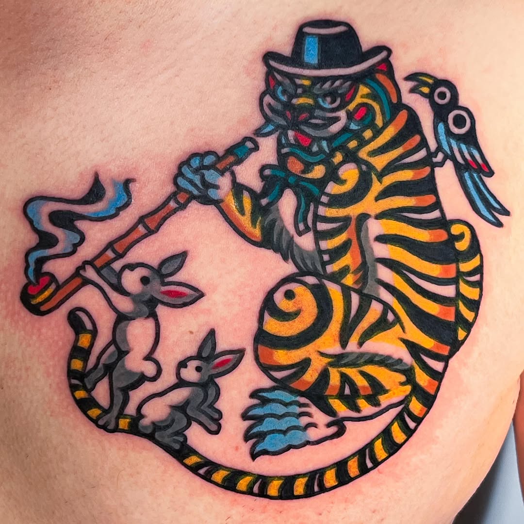 Tattoo by @takiitattoo — american_traditional