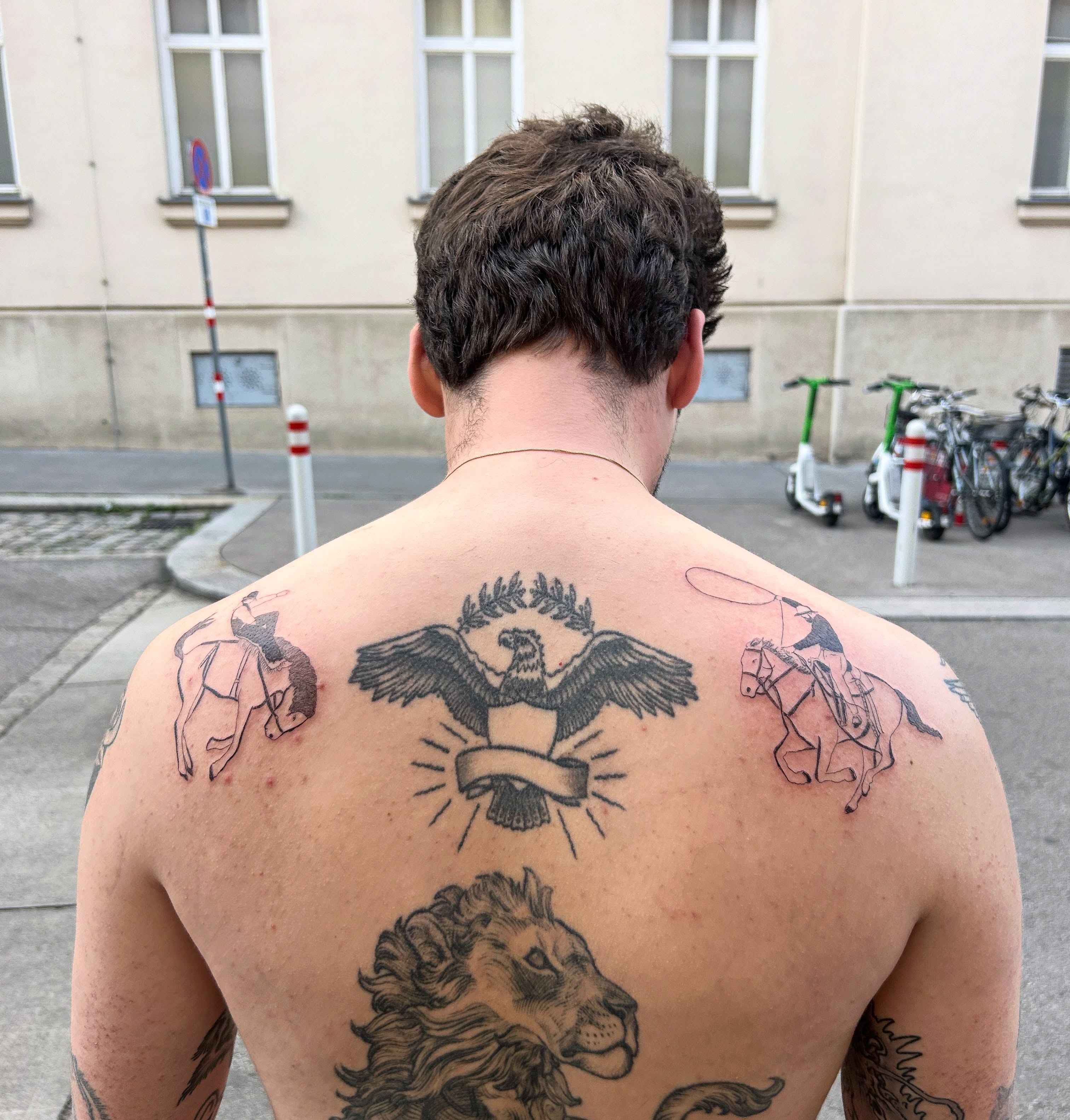 Tattoo by @klaracoral — american_traditional, black_and_grey
