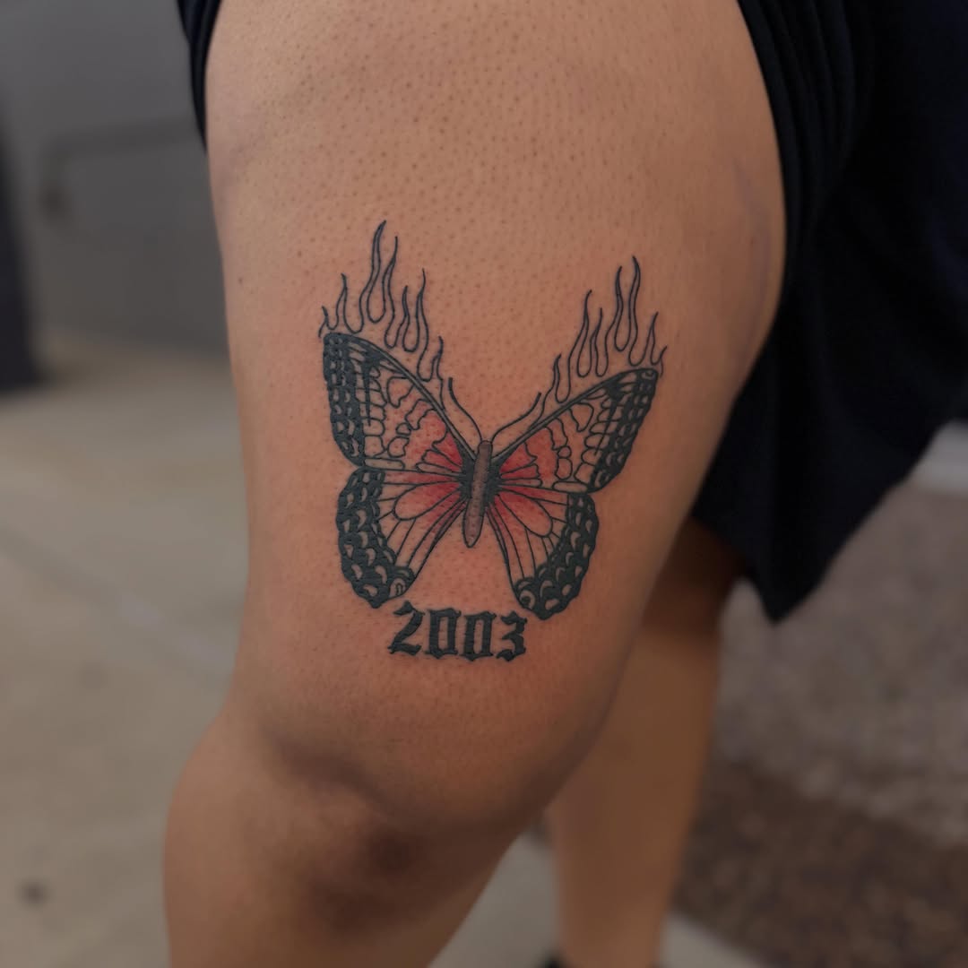 Tattoo by @ericarose_tattoos β lettering_script
