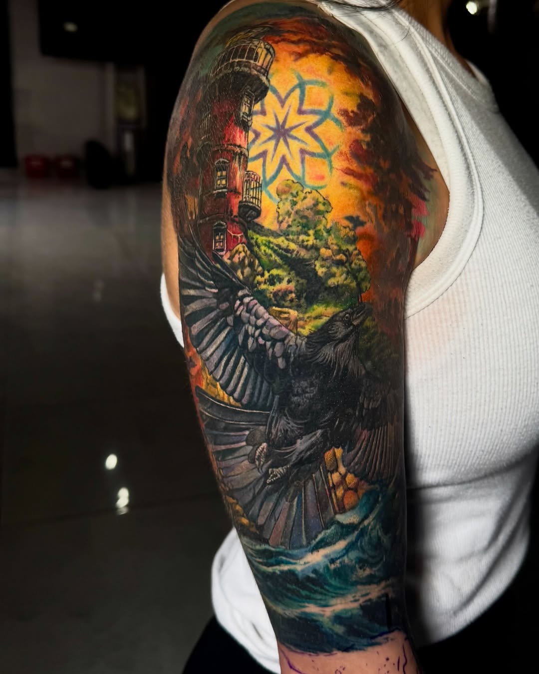 Tattoo by @gabrielvtattoos — realism, trash_polka