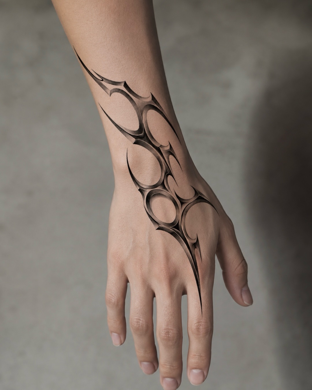 Tattoo by @blanc_inks — geometric