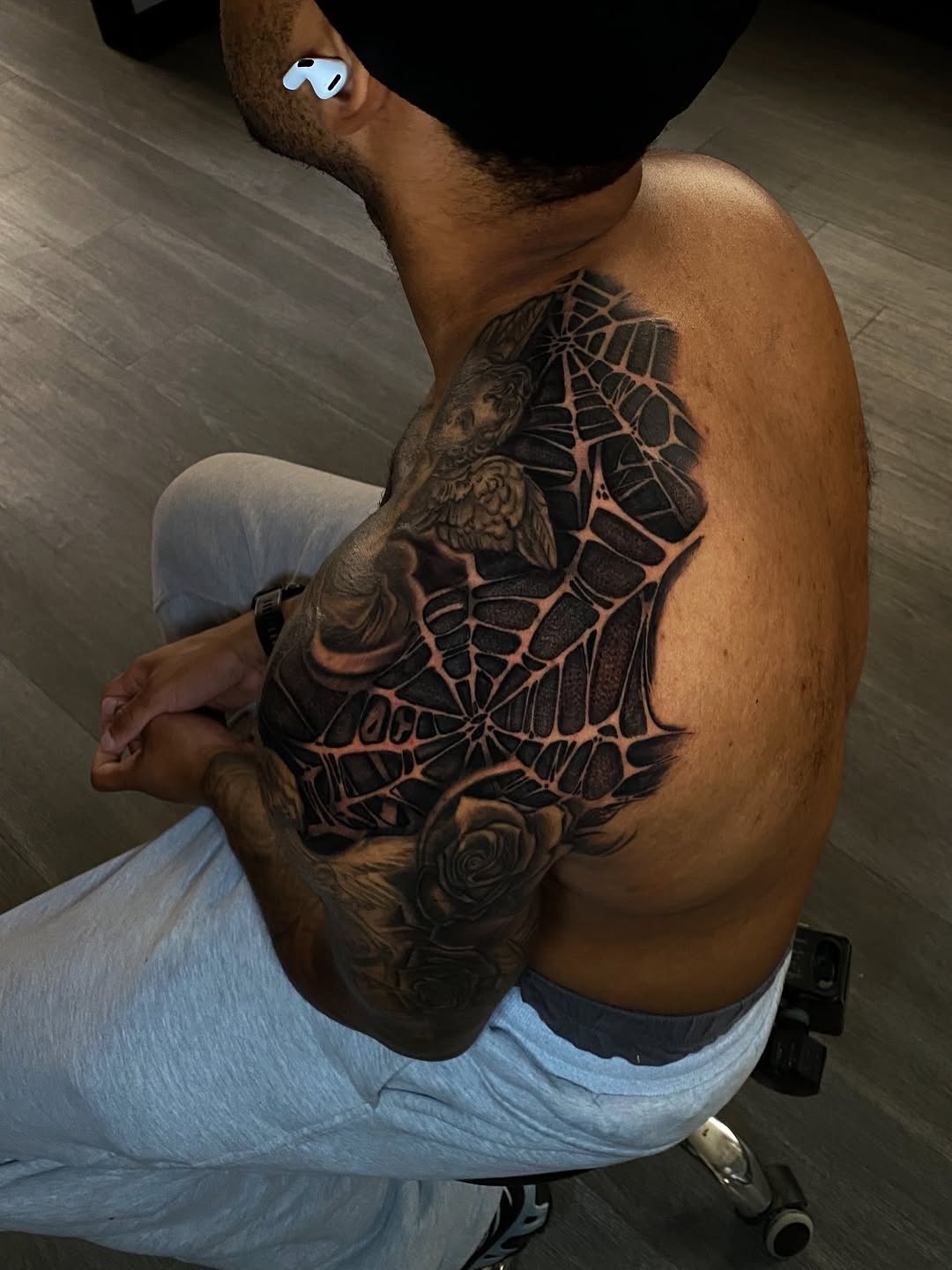 Tattoo by @stilmore_soulz — black_and_grey, realism