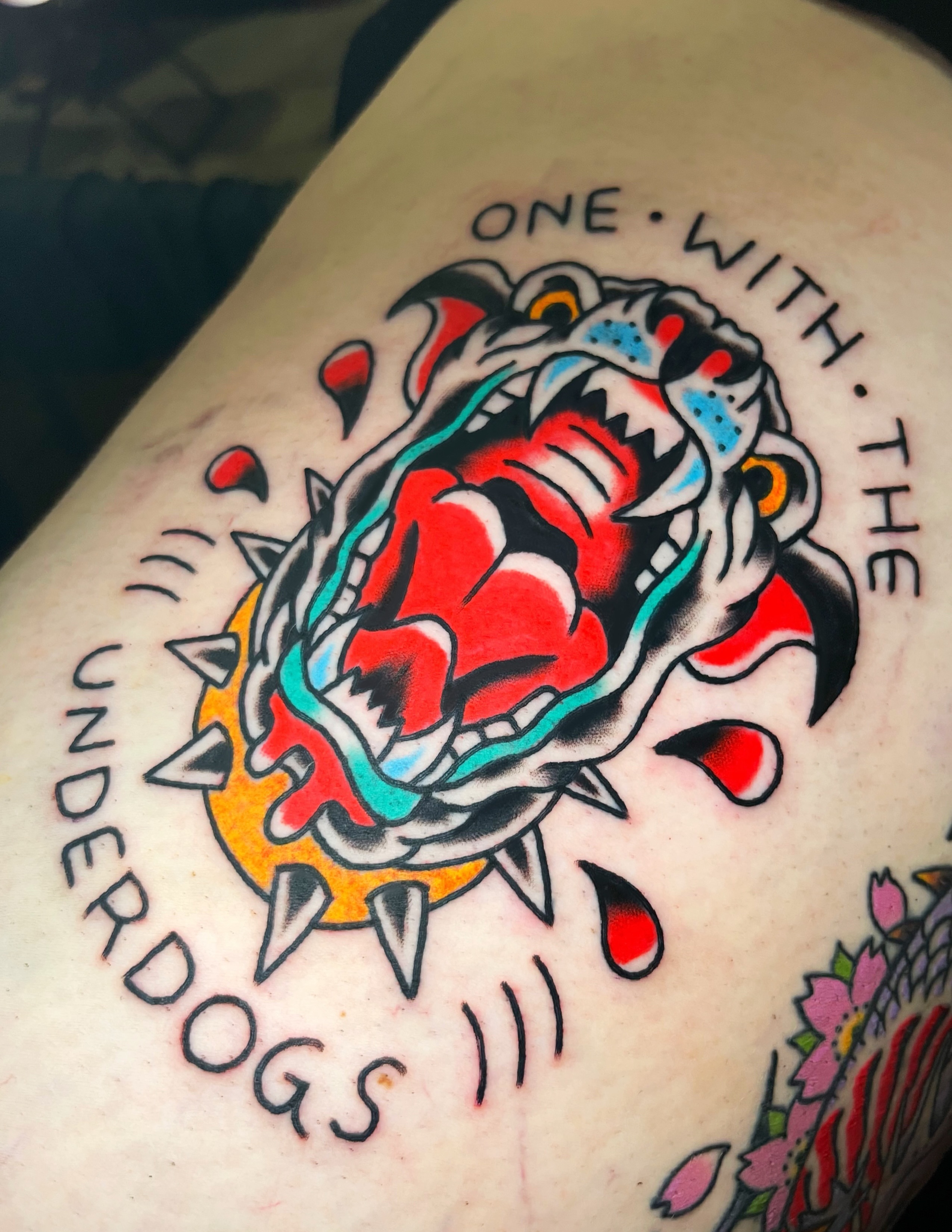 Tattoo by @anchoredaweightattoo — american_traditional