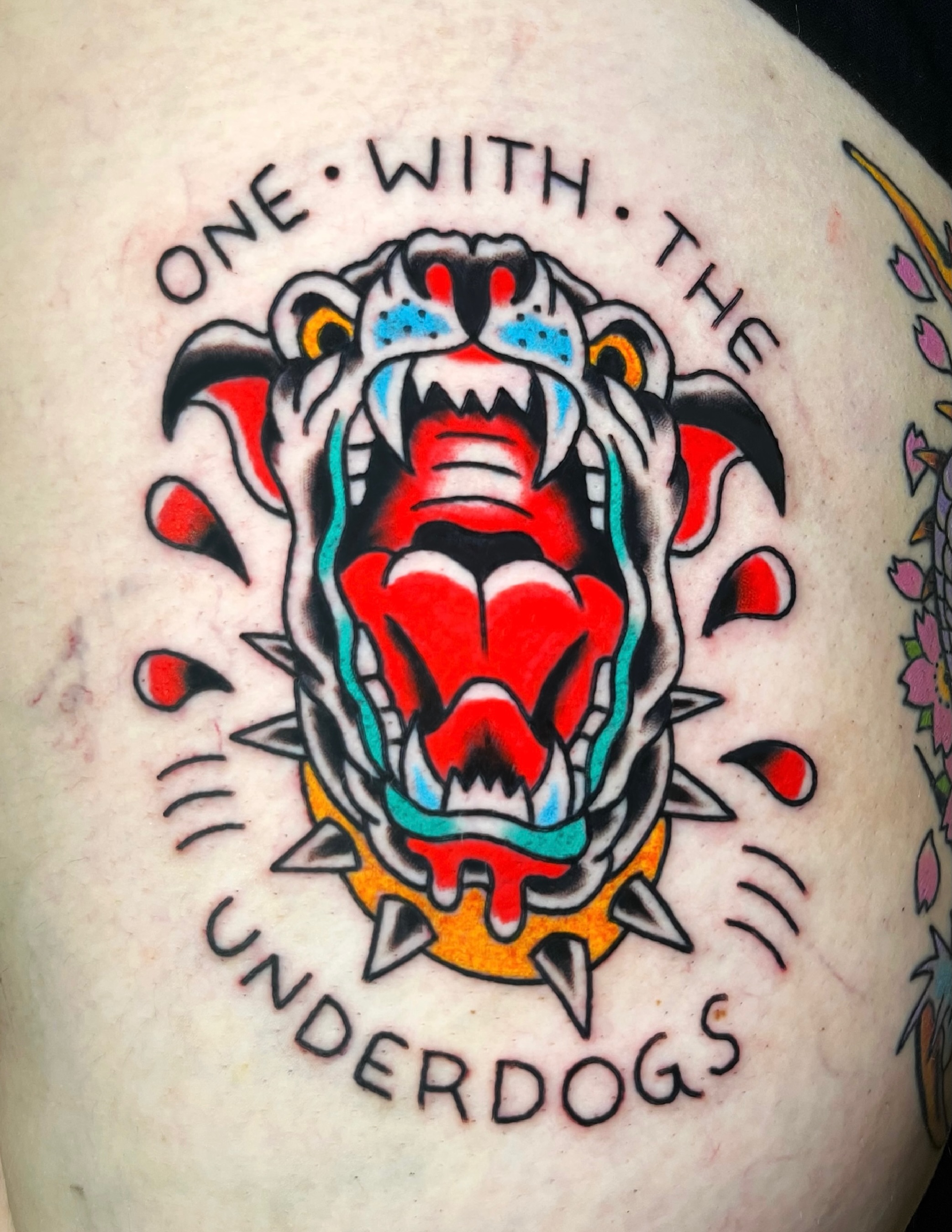 Tattoo by @anchoredaweightattoo — american_traditional