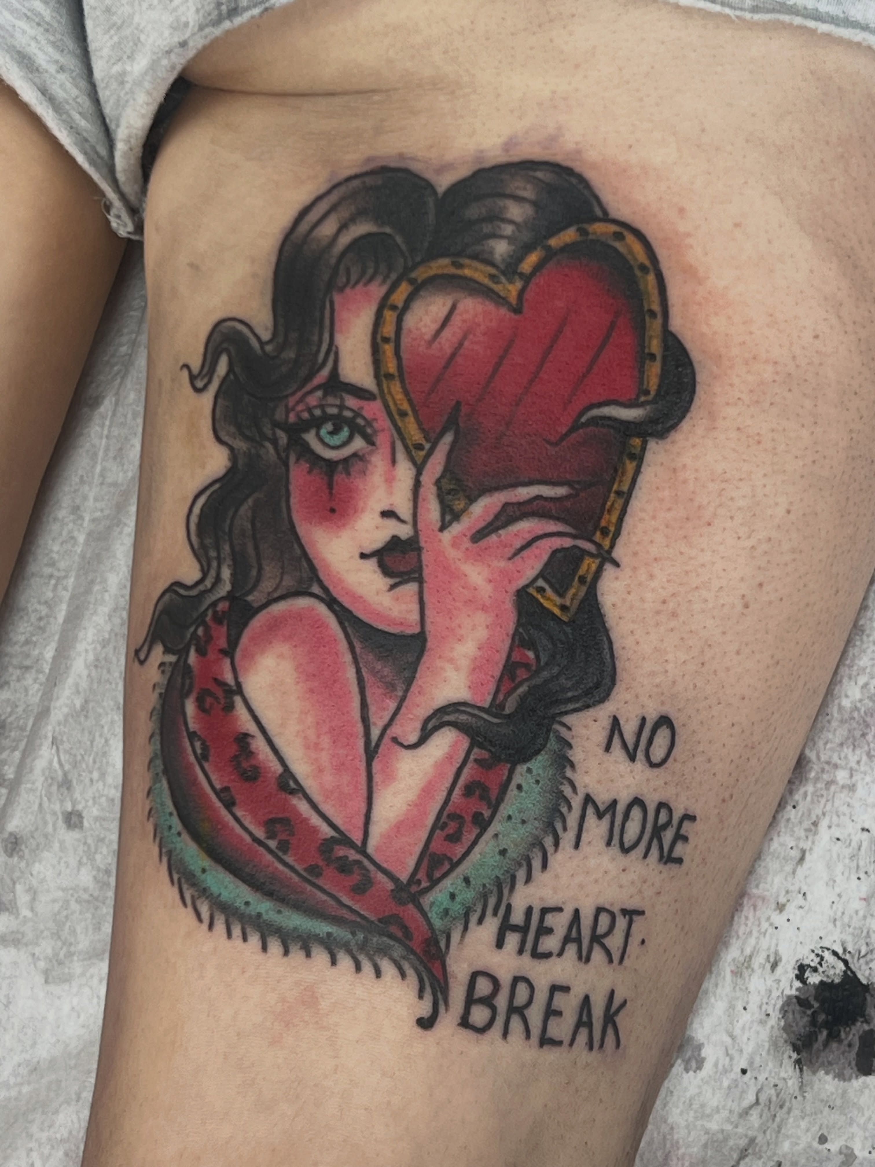 Tattoo by @misselviatattoo β american_traditional