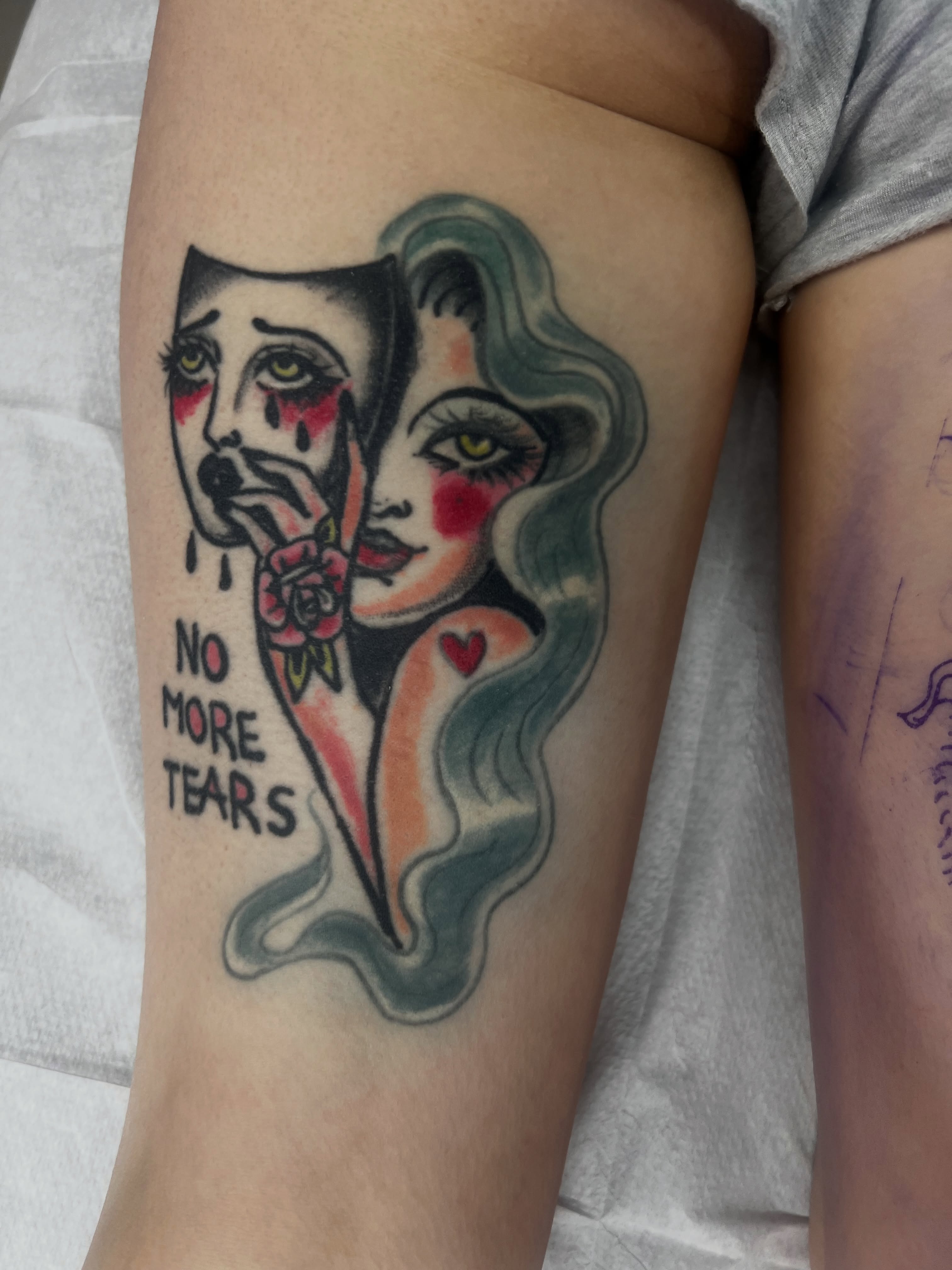 Tattoo by @misselviatattoo β american_traditional