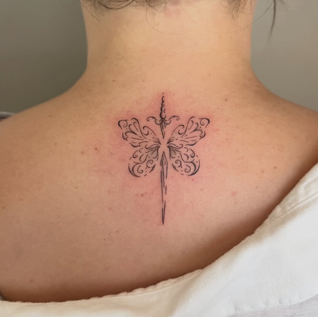 Tattoo by @bearangeltattoo — fine_line, ornamental