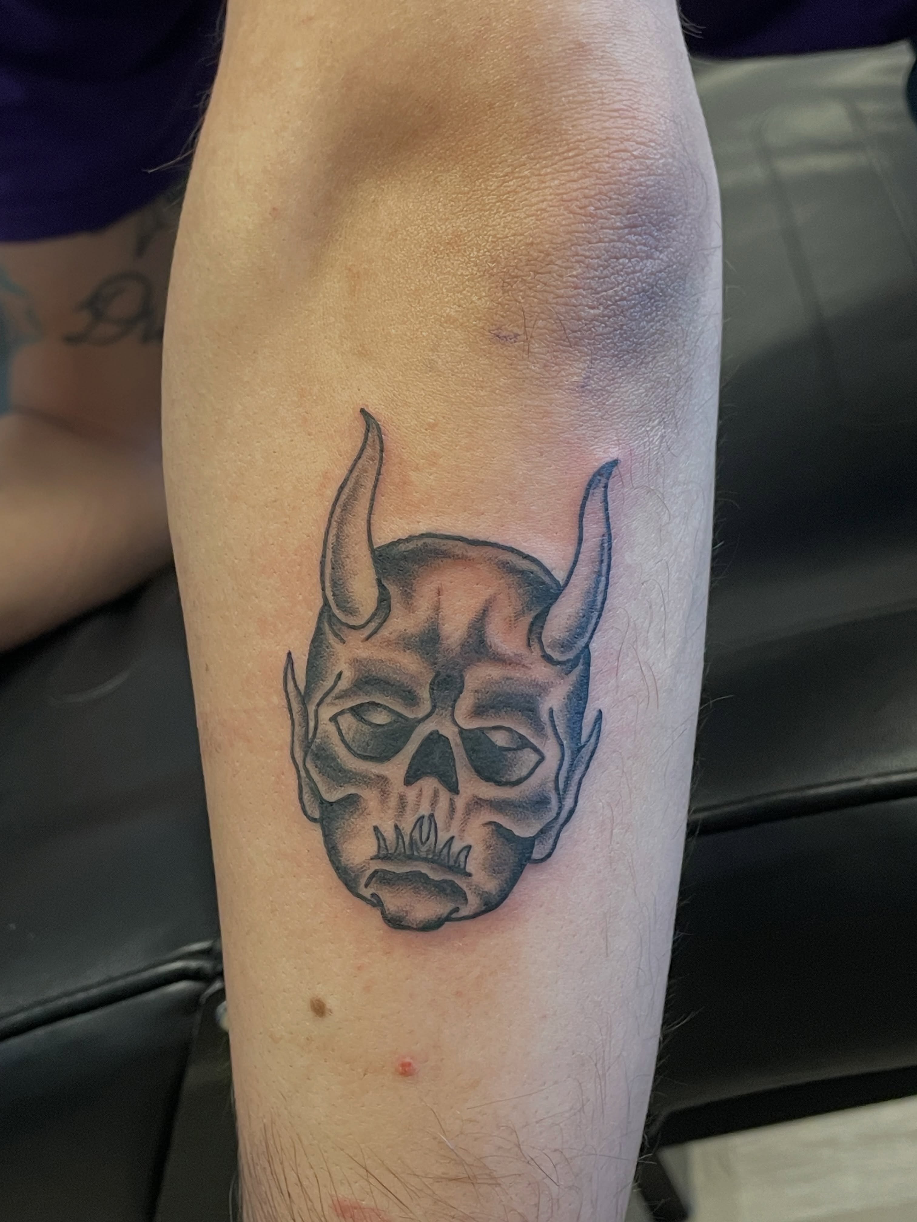 Tattoo by @enemytattoo — black_and_grey