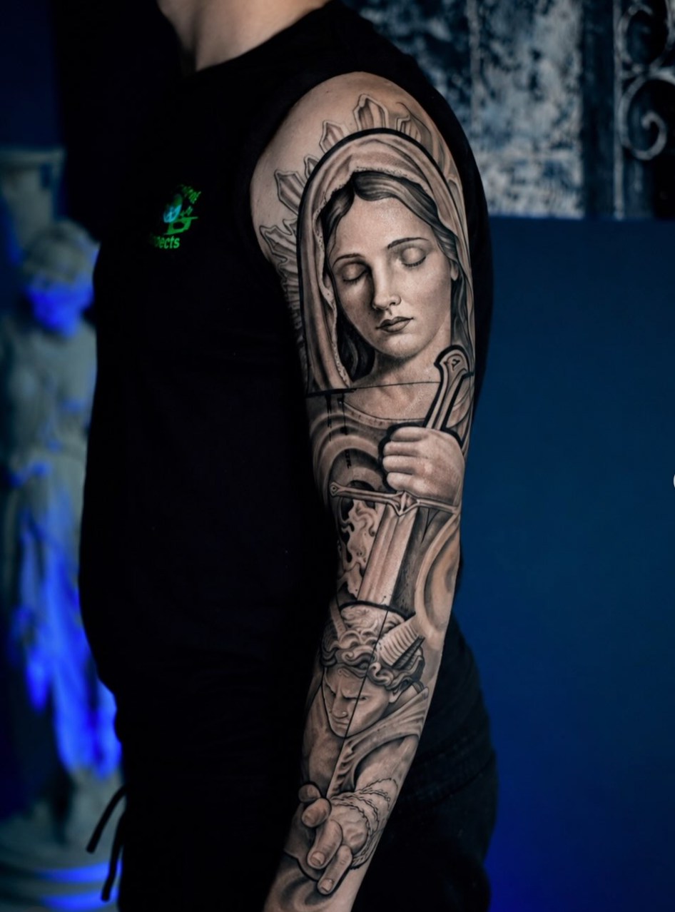 Tattoo by @luisd_art — realism, black_and_grey