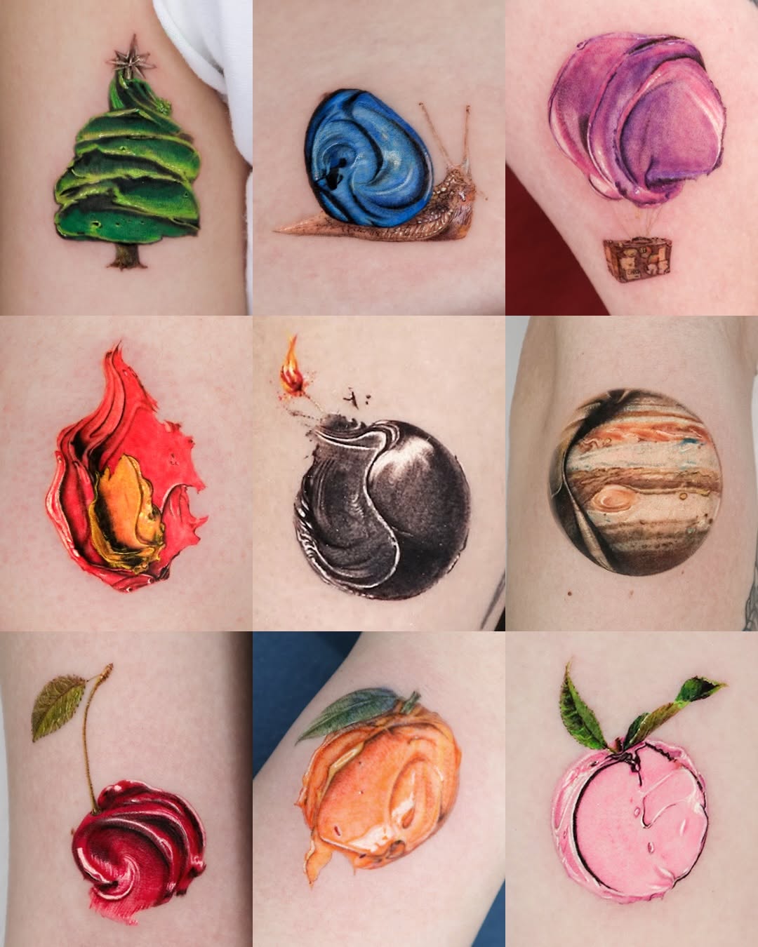 Tattoo by @greeni_tattoo — realism, fine_line