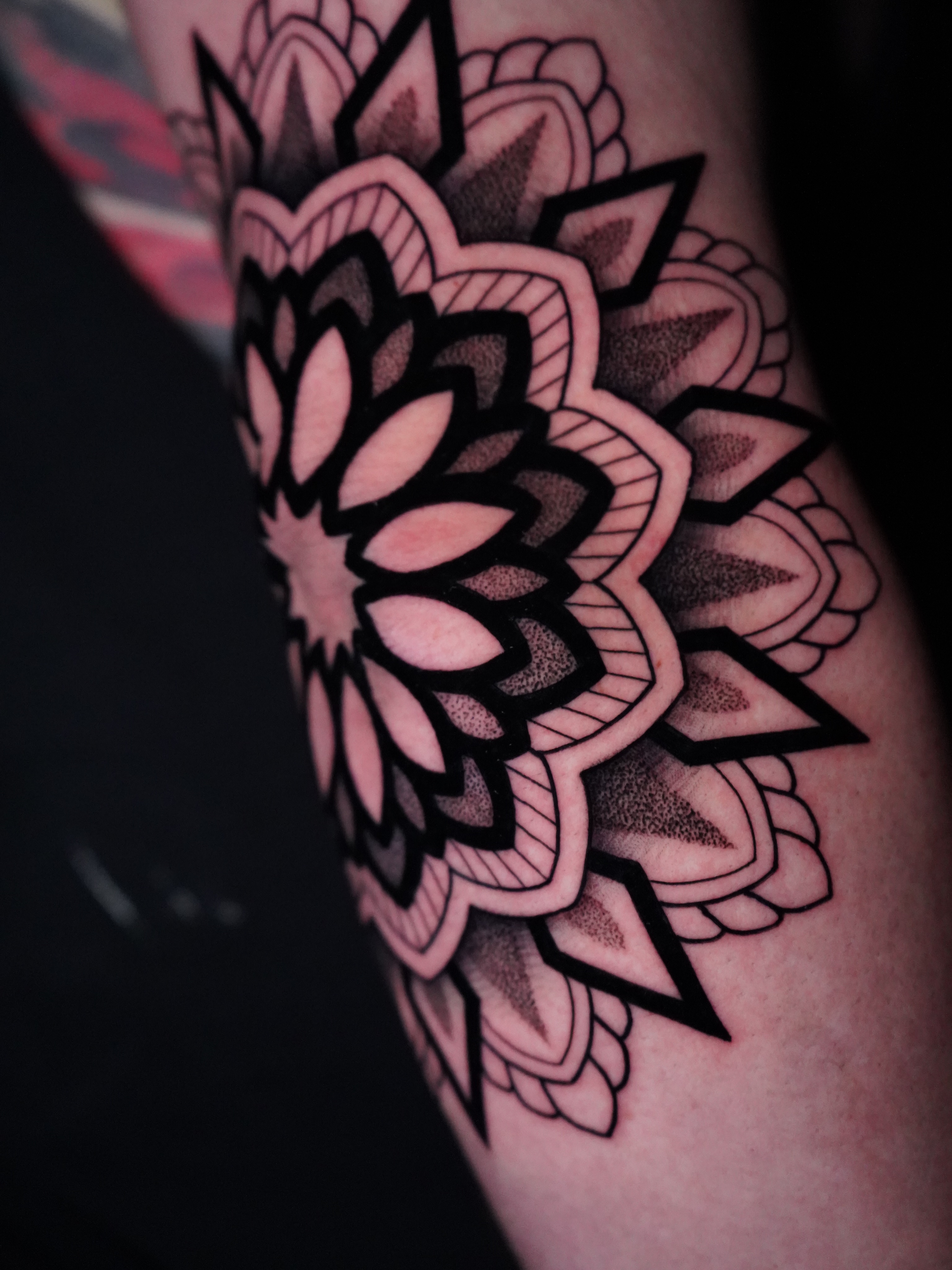 Tattoo by @jasoncalltattooer — geometric