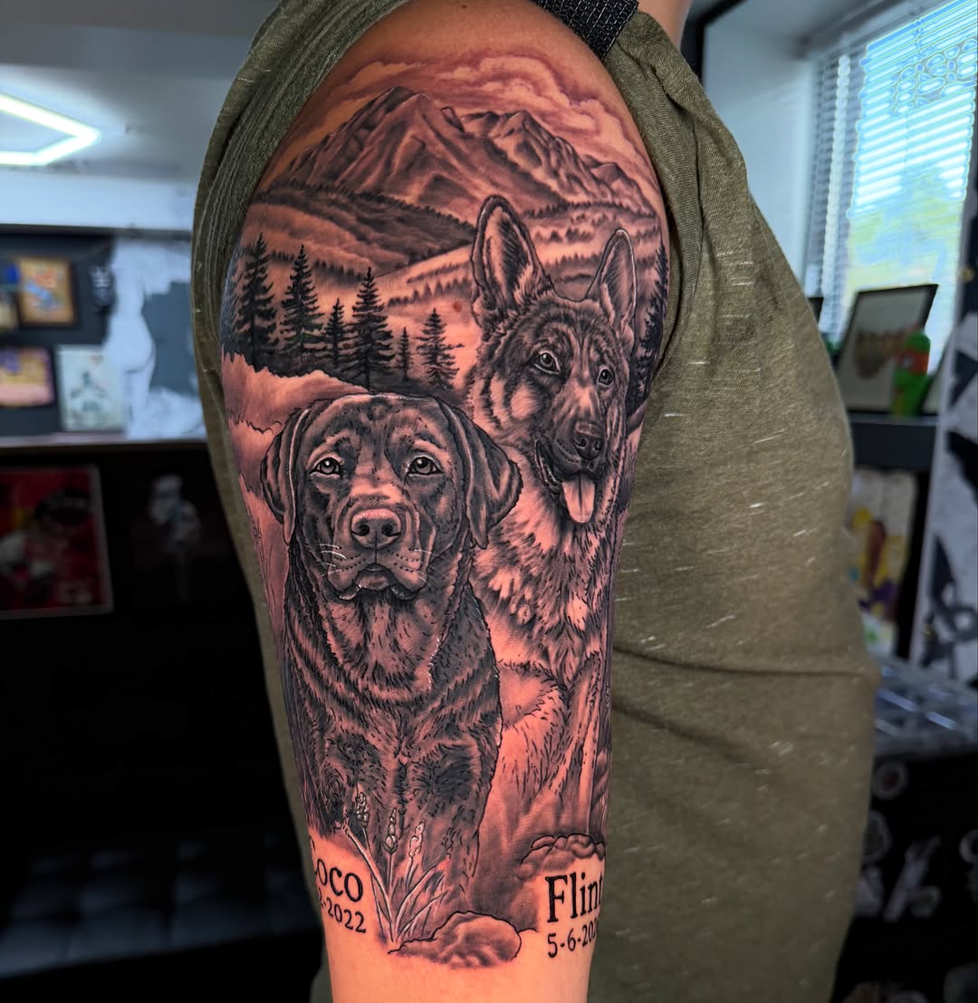 Tattoo by @subhumanninja — realism, black_and_grey