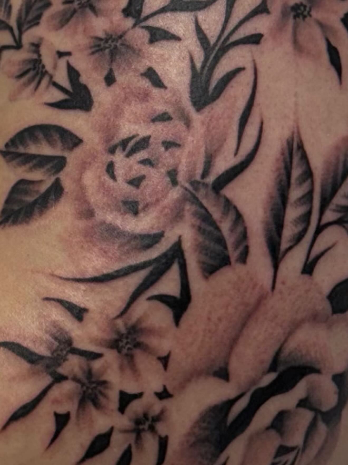 Tattoo by @santana_ink โ black_and_grey