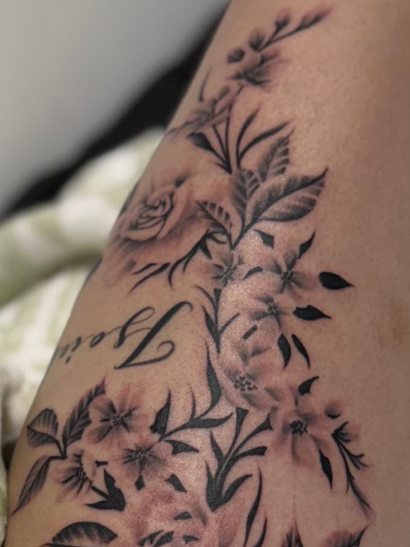 Tattoo by @santana_ink โ black_and_grey, realism
