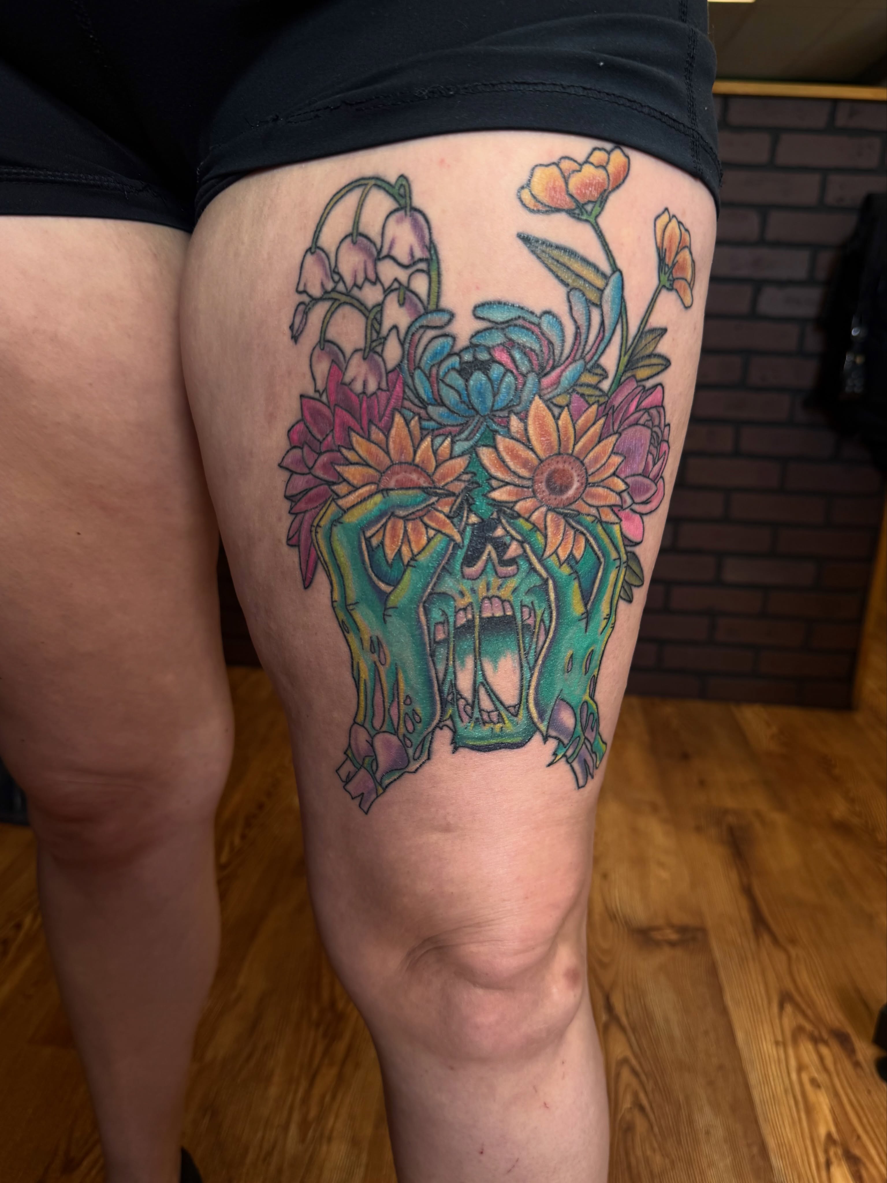 Tattoo by @sideshow_artist — new_school, illustrative