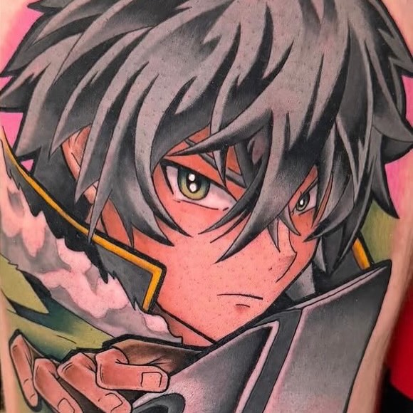 Tattoo by @bmtat2 — anime