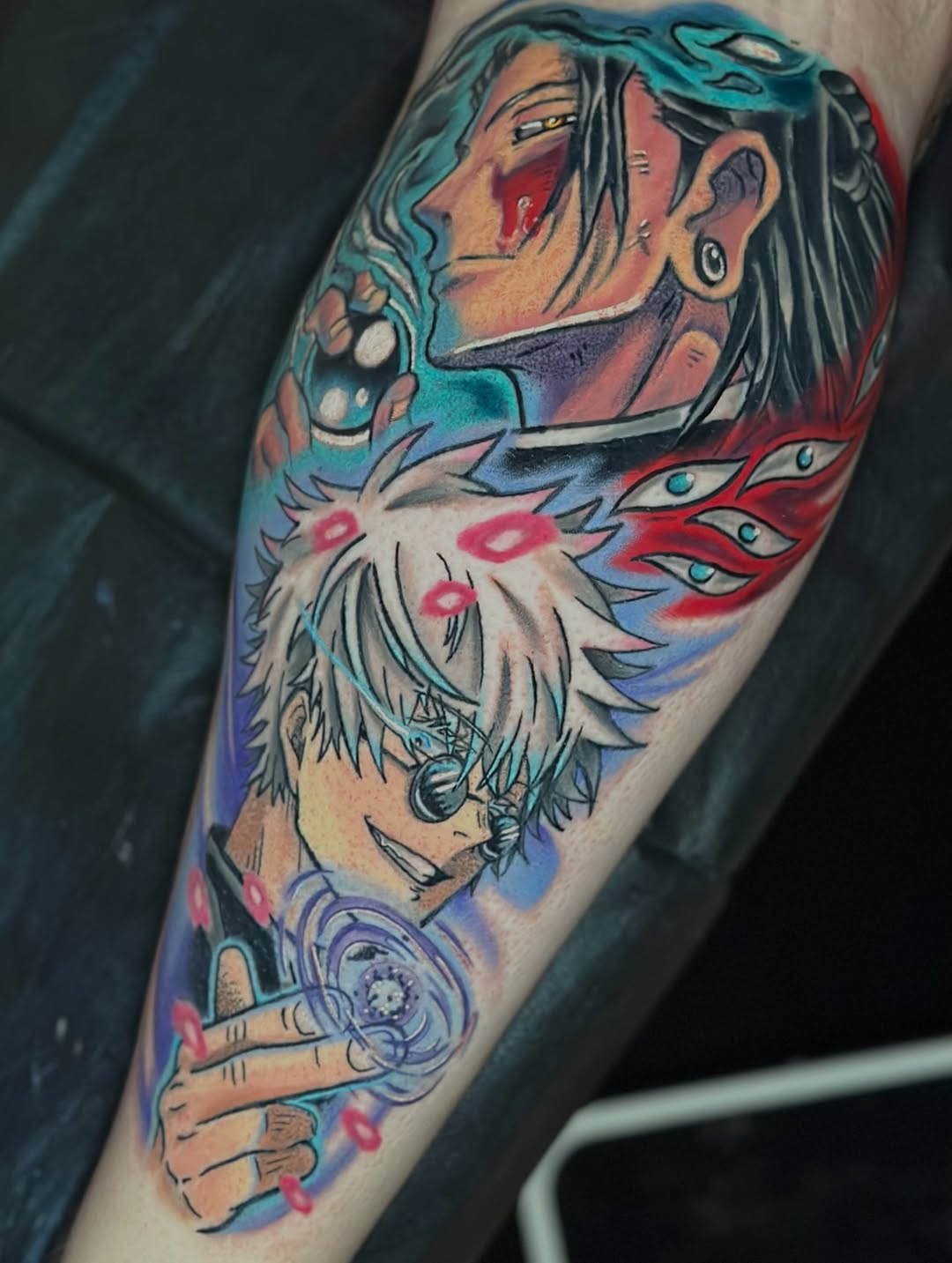 Tattoo by @_remytats_ — anime, new_school
