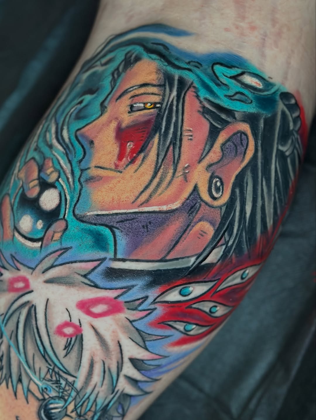 Tattoo by @_remytats_ — anime, trash_polka
