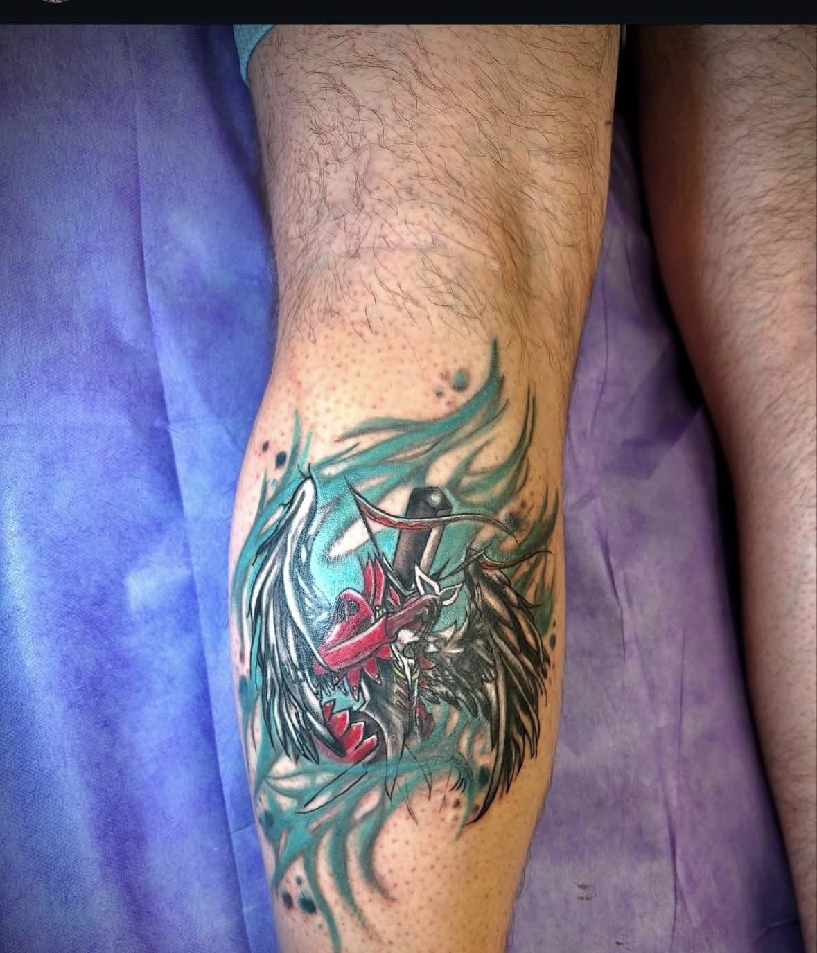 Tattoo by @ciarahofmeisterink — dotwork, realism
