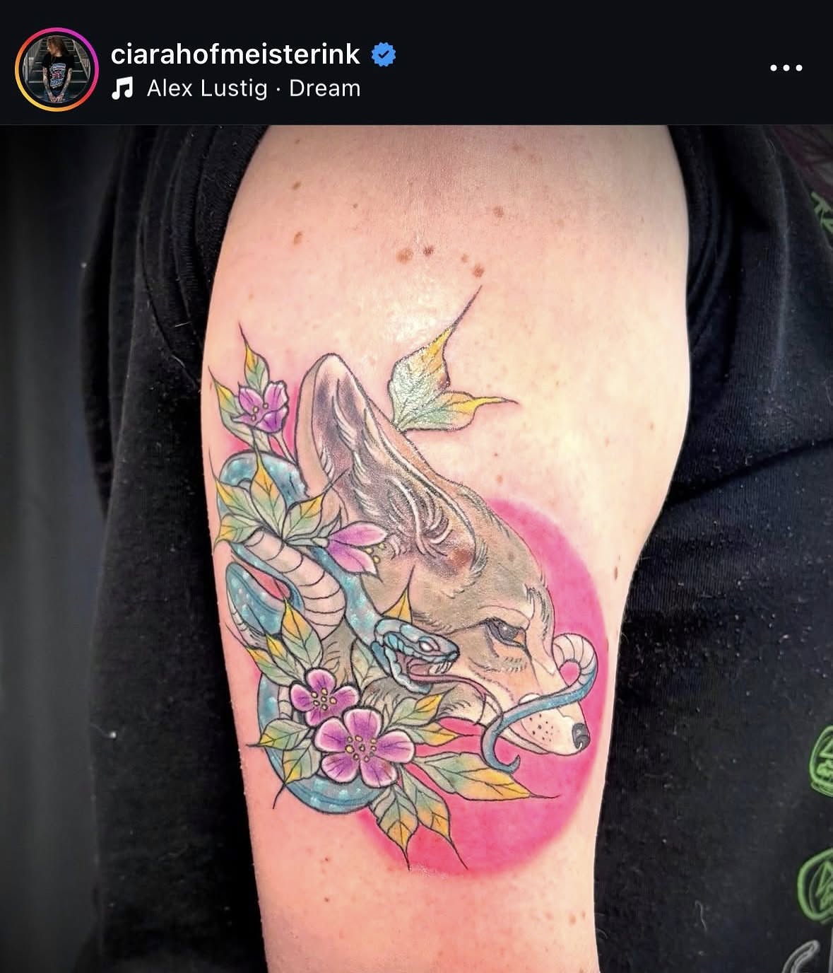 Tattoo by @ciarahofmeisterink — new_school, realism