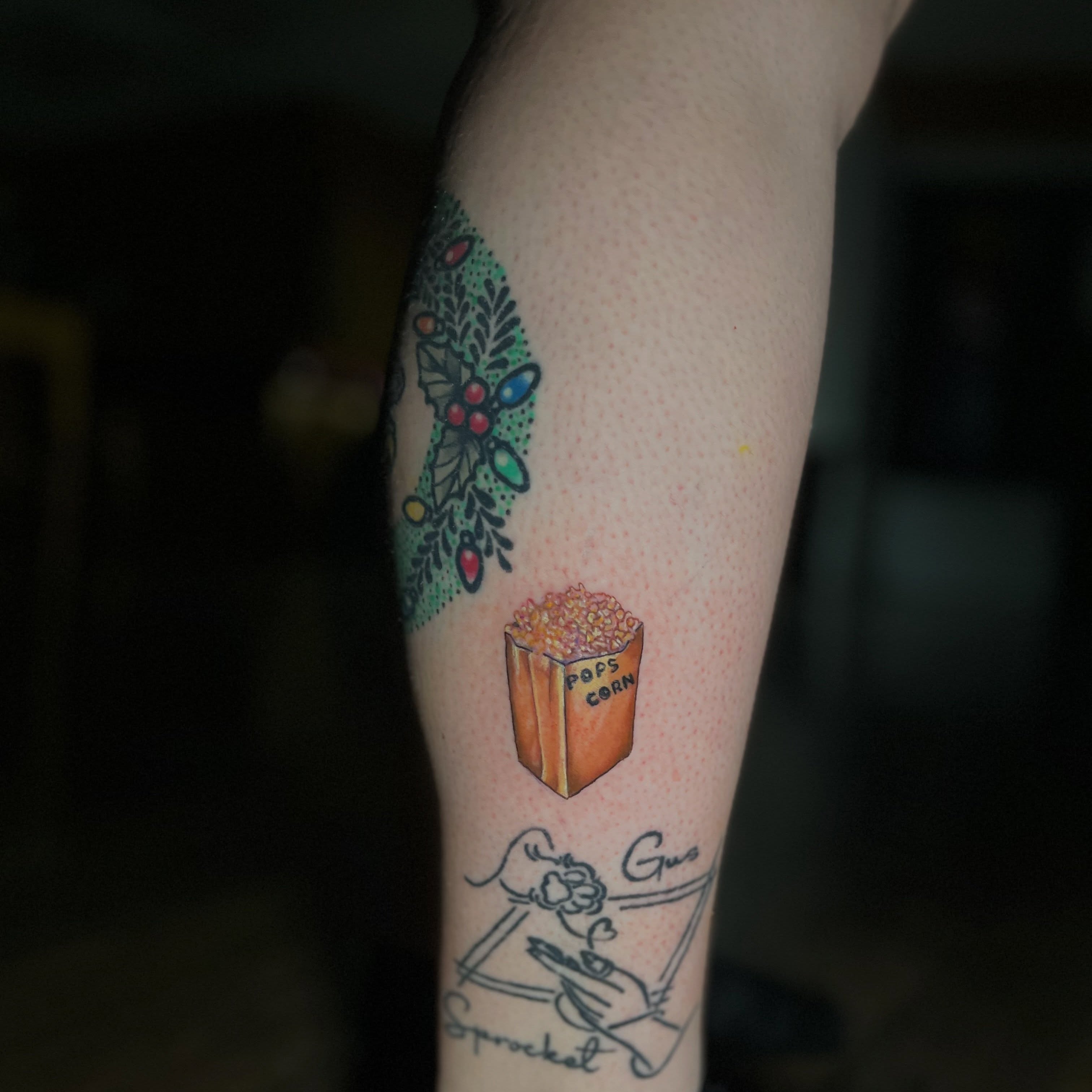 Tattoo by @ktronink — dotwork