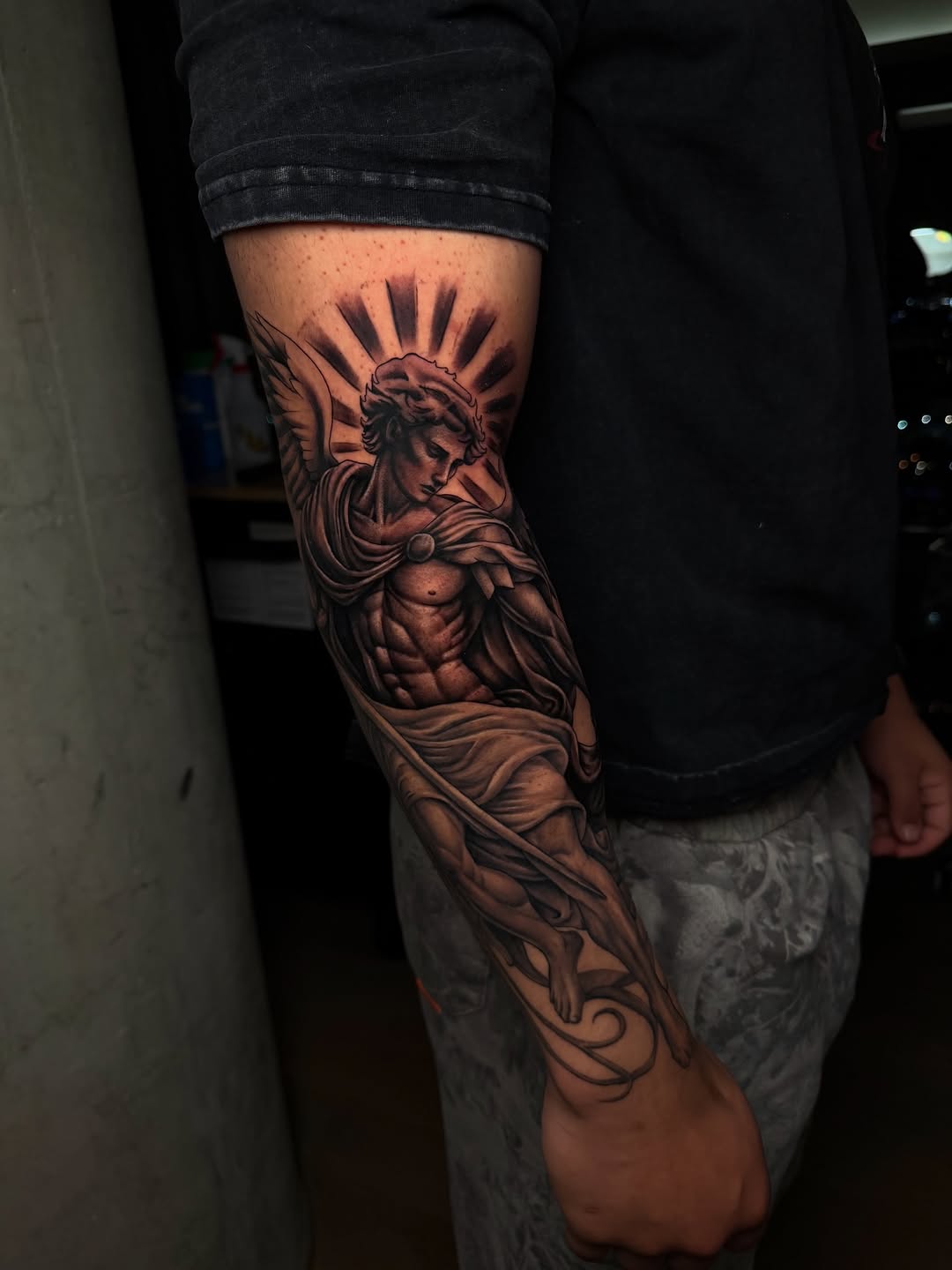 Tattoo by @thejoshacosta — realism, black_and_grey