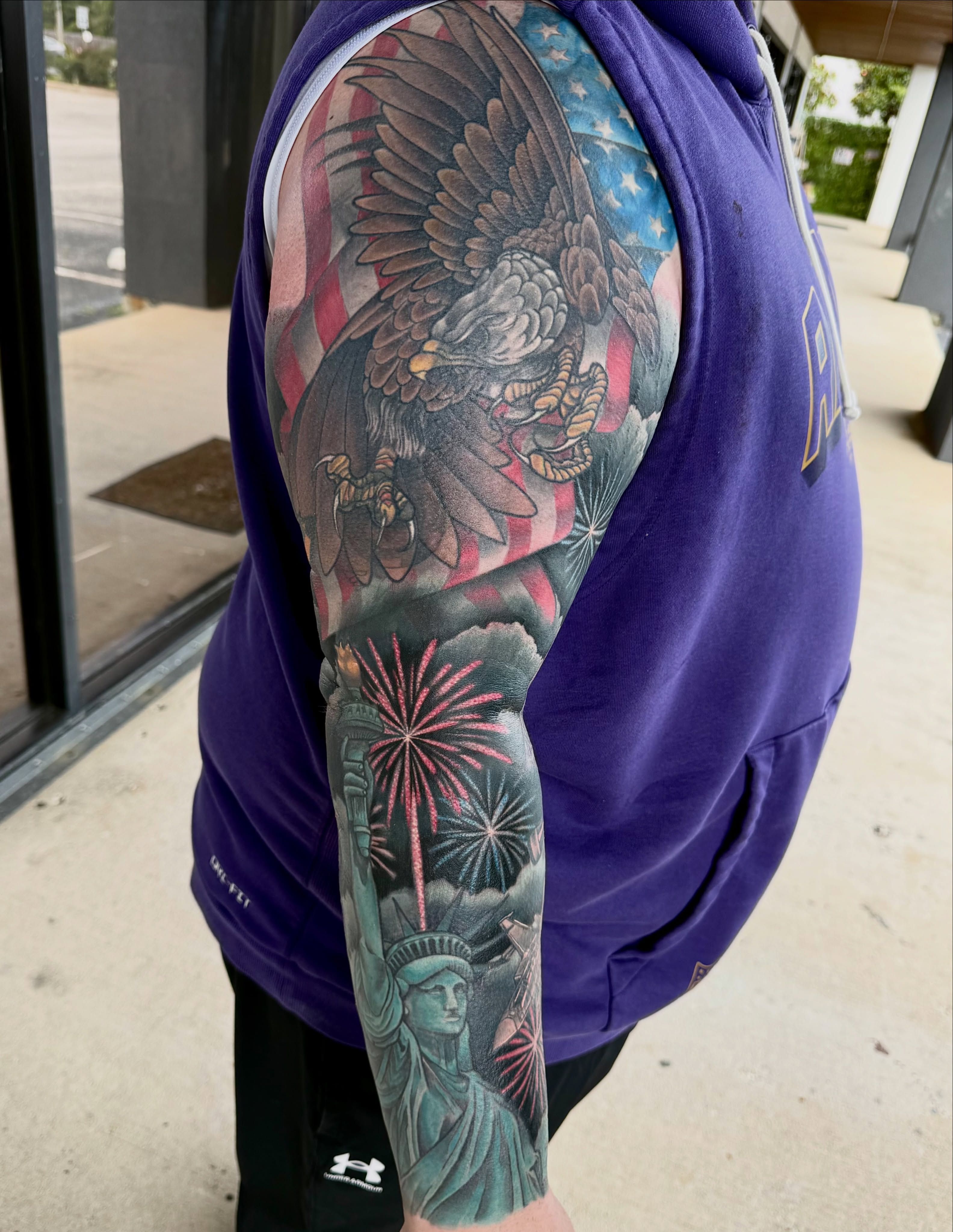Tattoo by @kaketatts — american_traditional, realism
