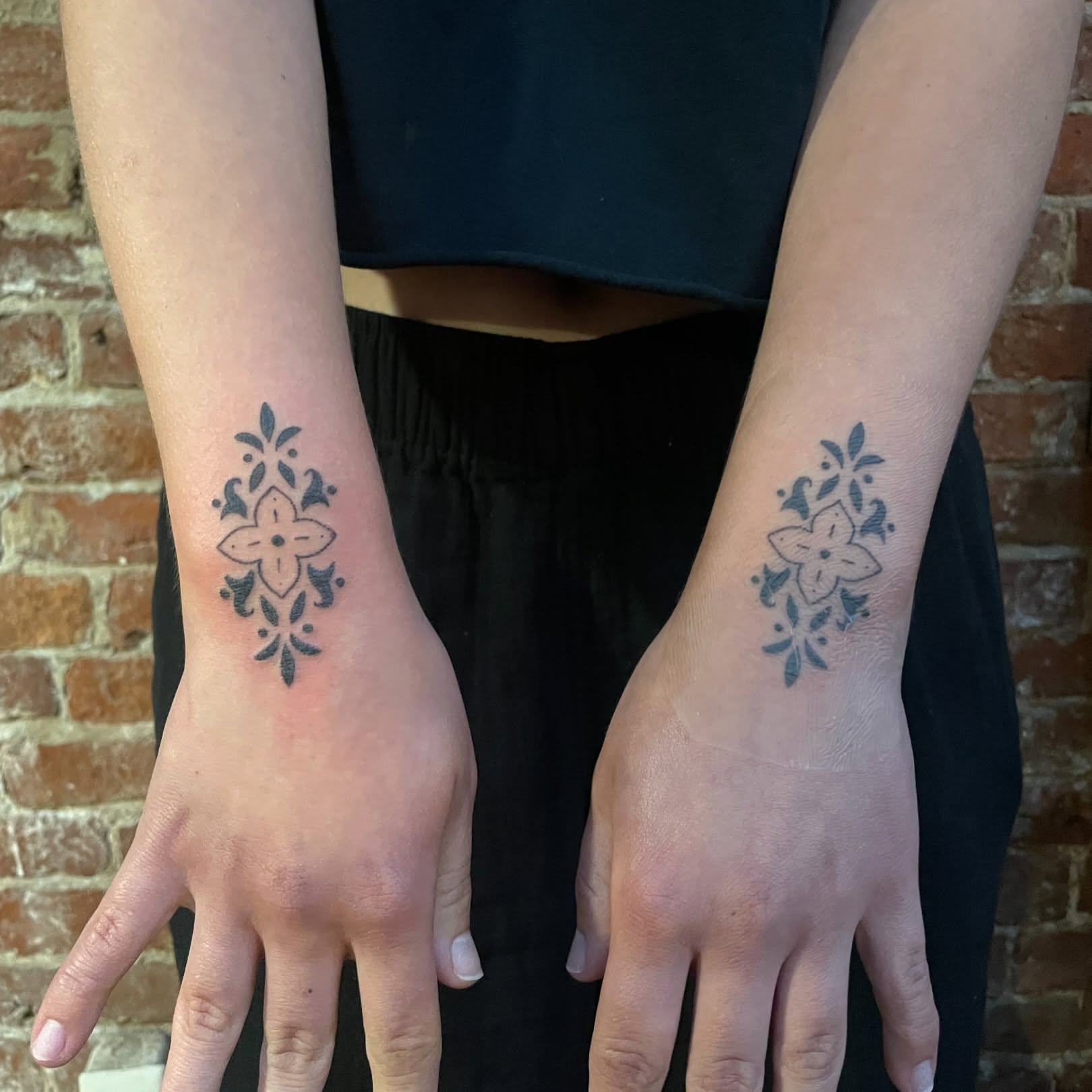 Tattoo by @roepoke — black_and_grey