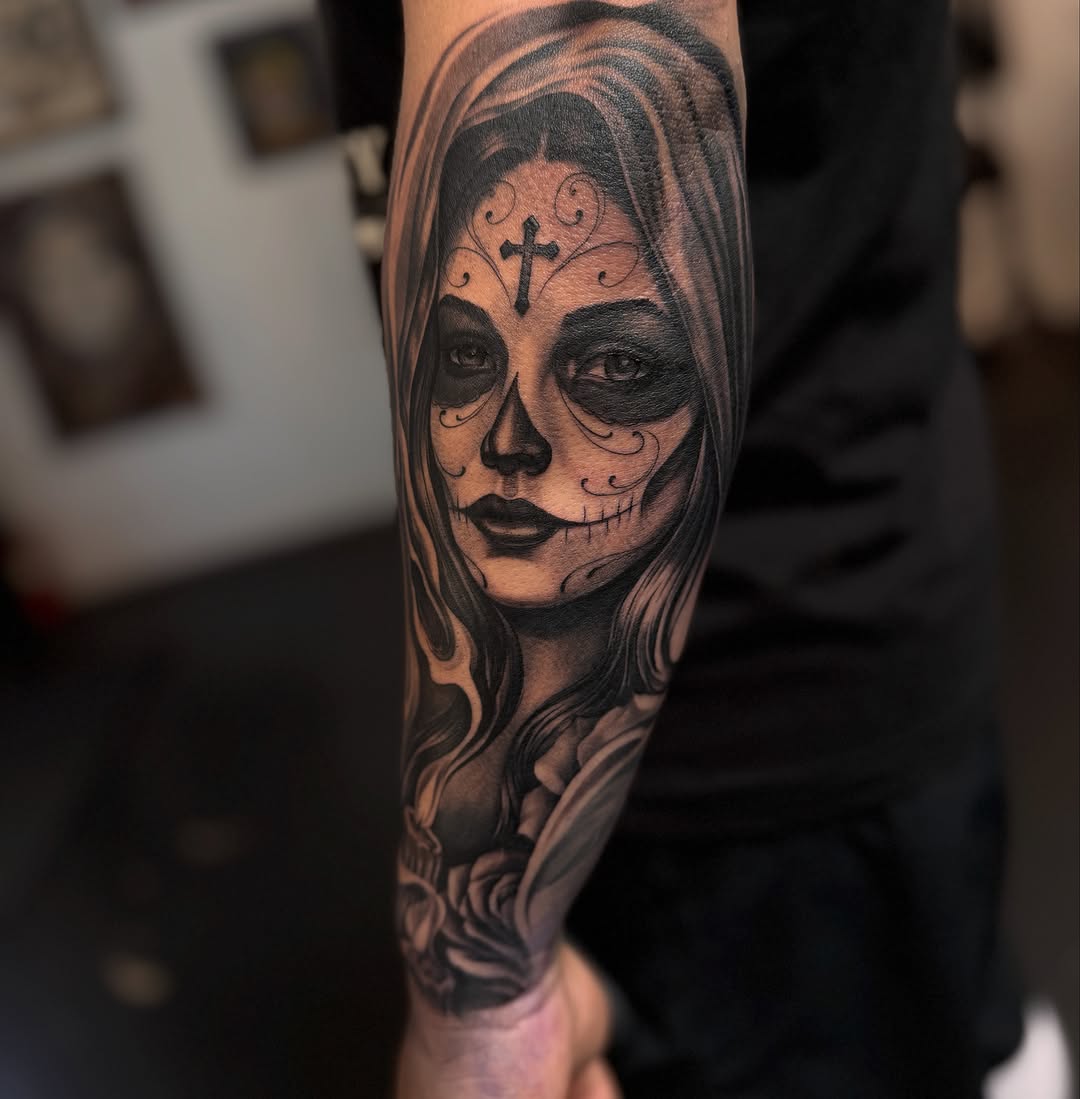 Tattoo by @gabe_luquin — black_and_grey, realism