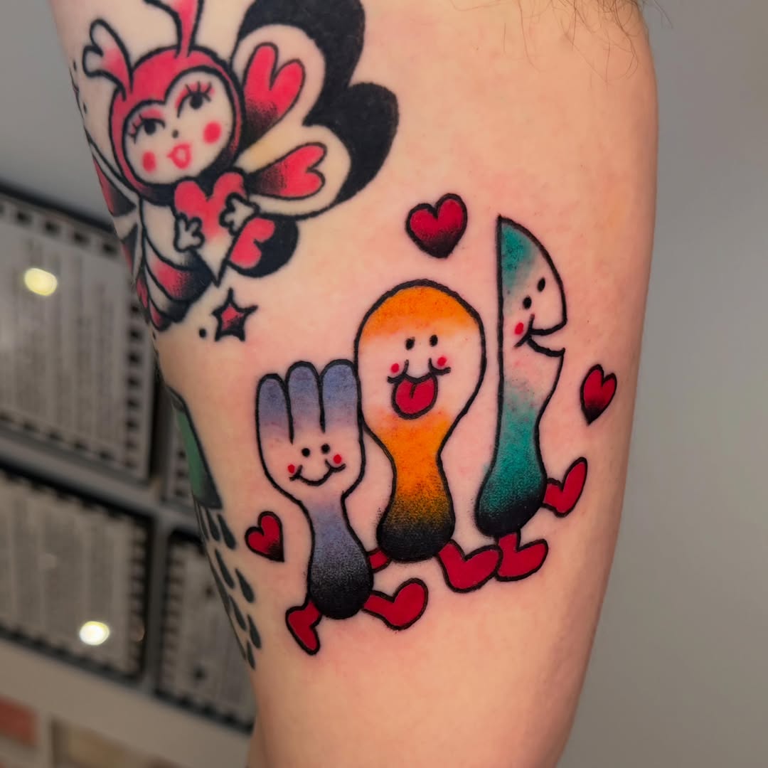 Tattoo by @roachparade — new_school