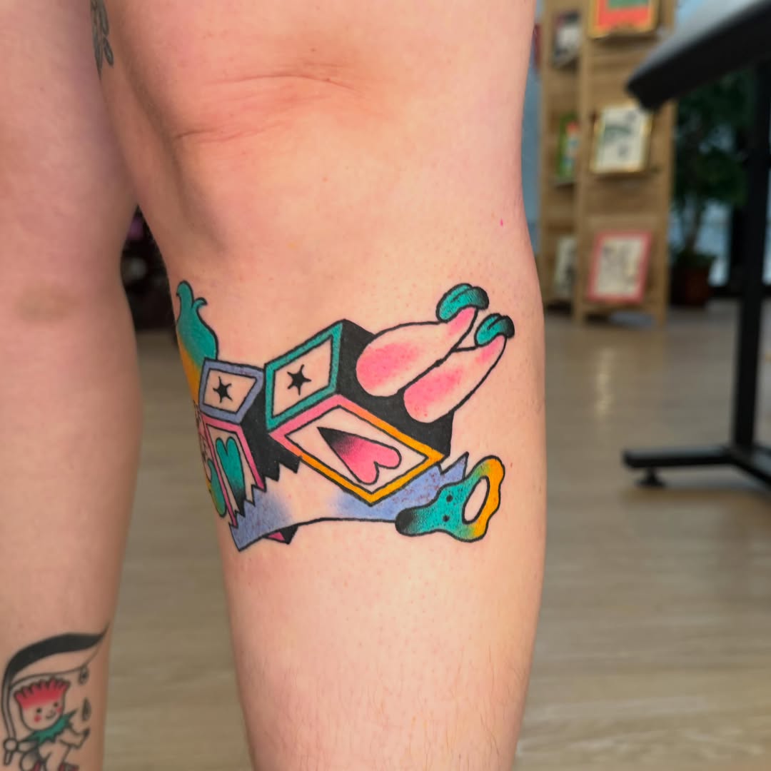 Tattoo by @roachparade — geometric