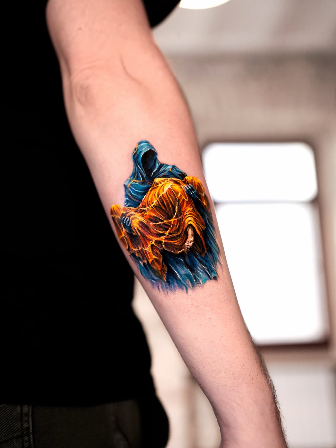 Tattoo by @serenayakcicekx — realism, dark_realism