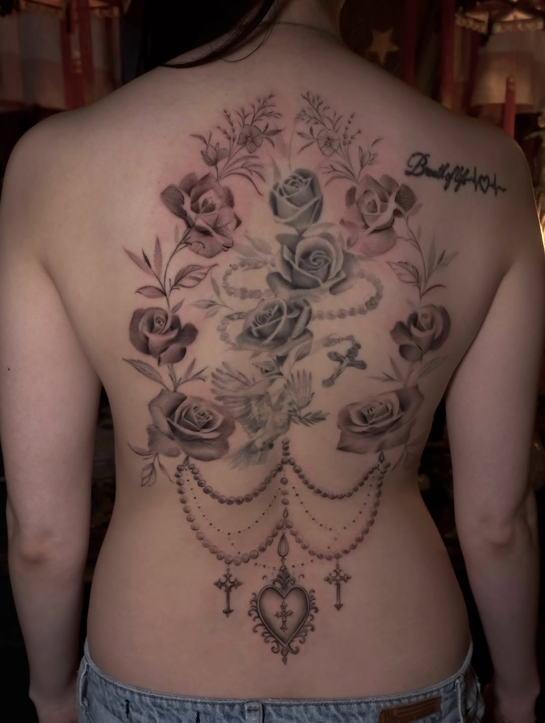 Tattoo by @artbyal777 — black_and_grey, realism