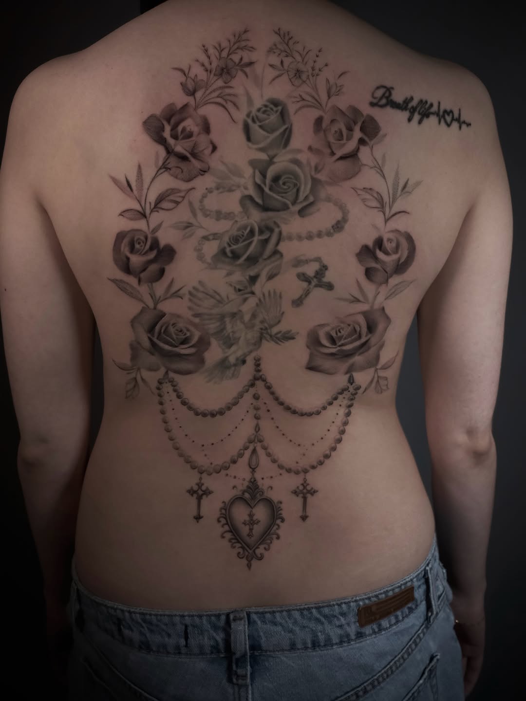 Tattoo by @artbyal777 — realism, black_and_grey