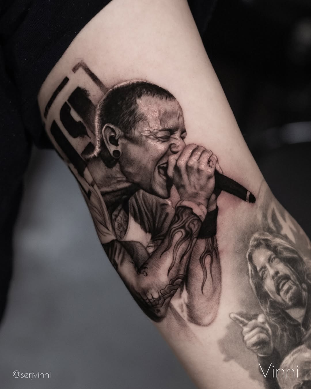 Tattoo by @serjvinni — realism, black_and_grey