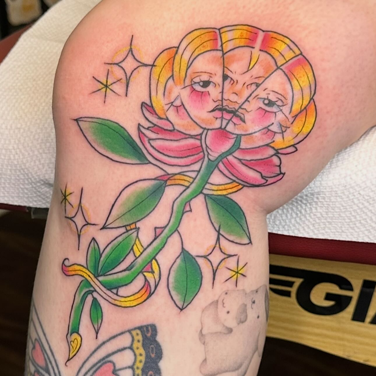 Tattoo by @soapytattoo — new_school, watercolor