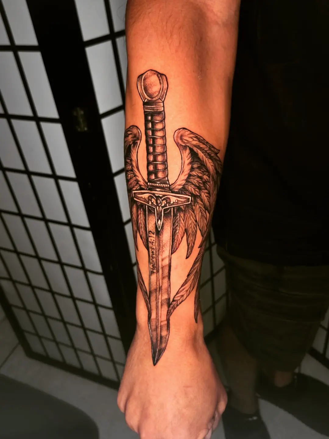 Tattoo by @johnnyloudertattoo — black_and_grey, realism