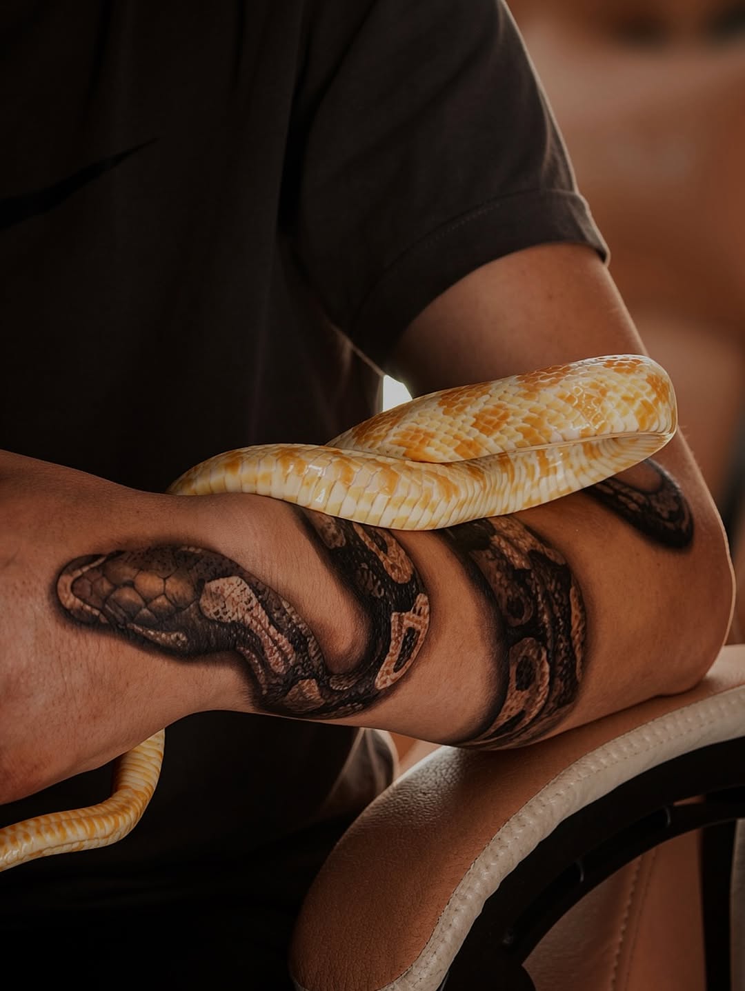 Snake Japanese tattoo on the forearm by πΈπππ πππ€
