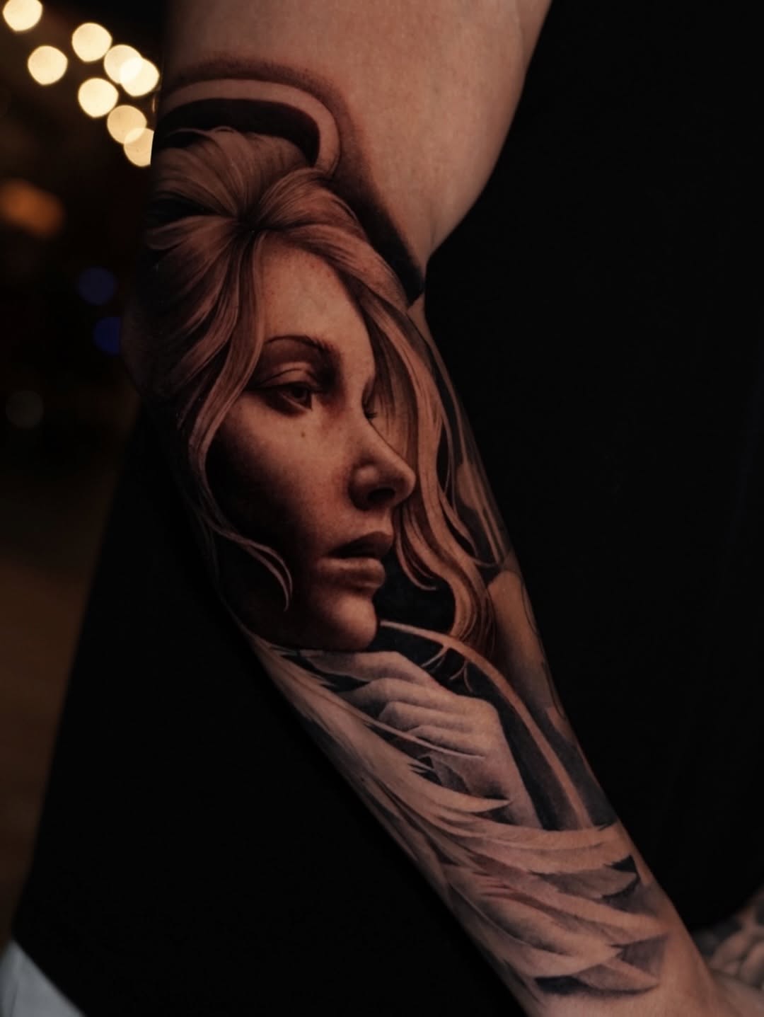 Tattoo by @icyyyris — realism, black_and_grey